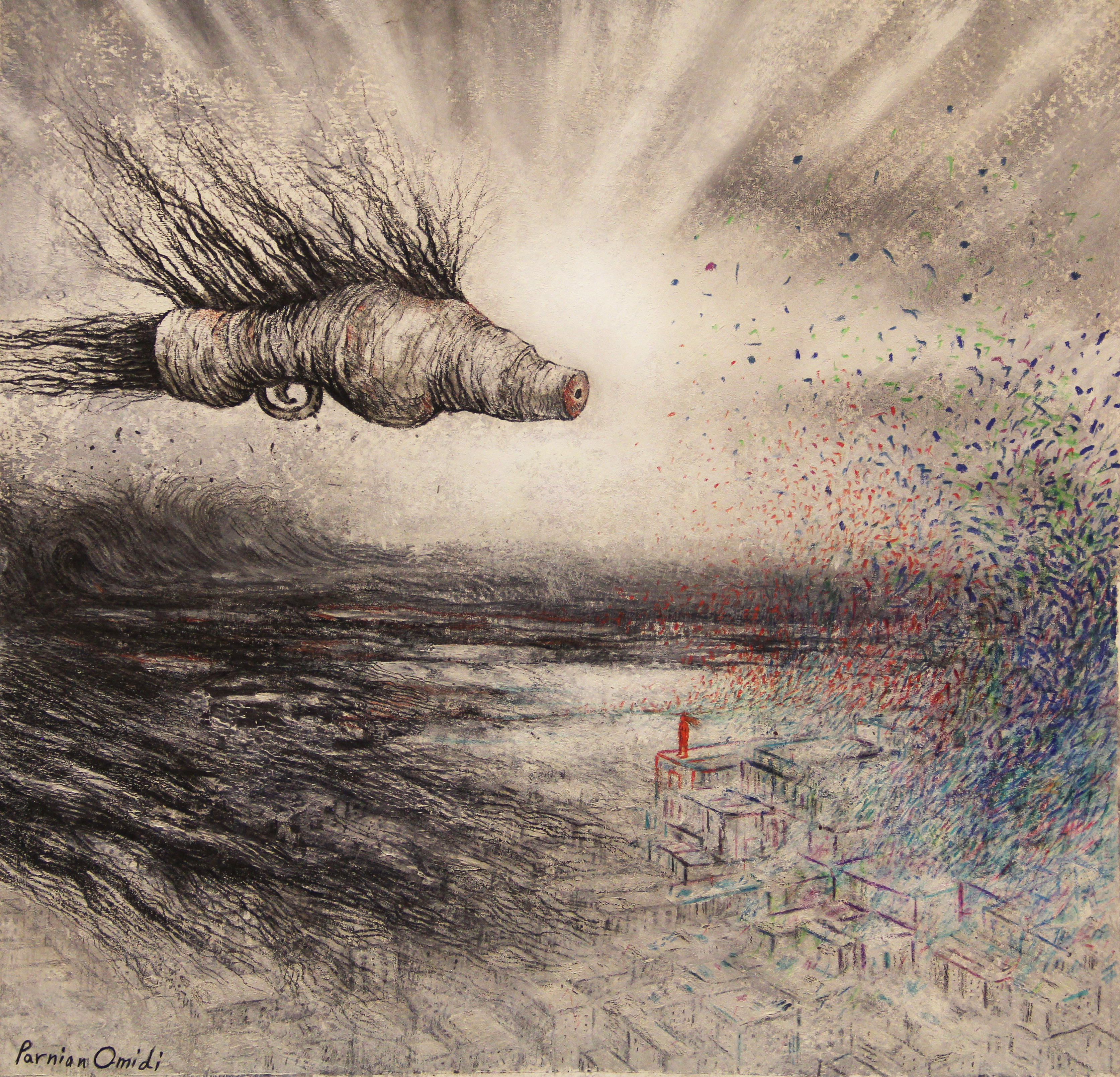 اثر شبیه خون از پرنیان امیدی اثر شبیه خون از پرنیان امیدی