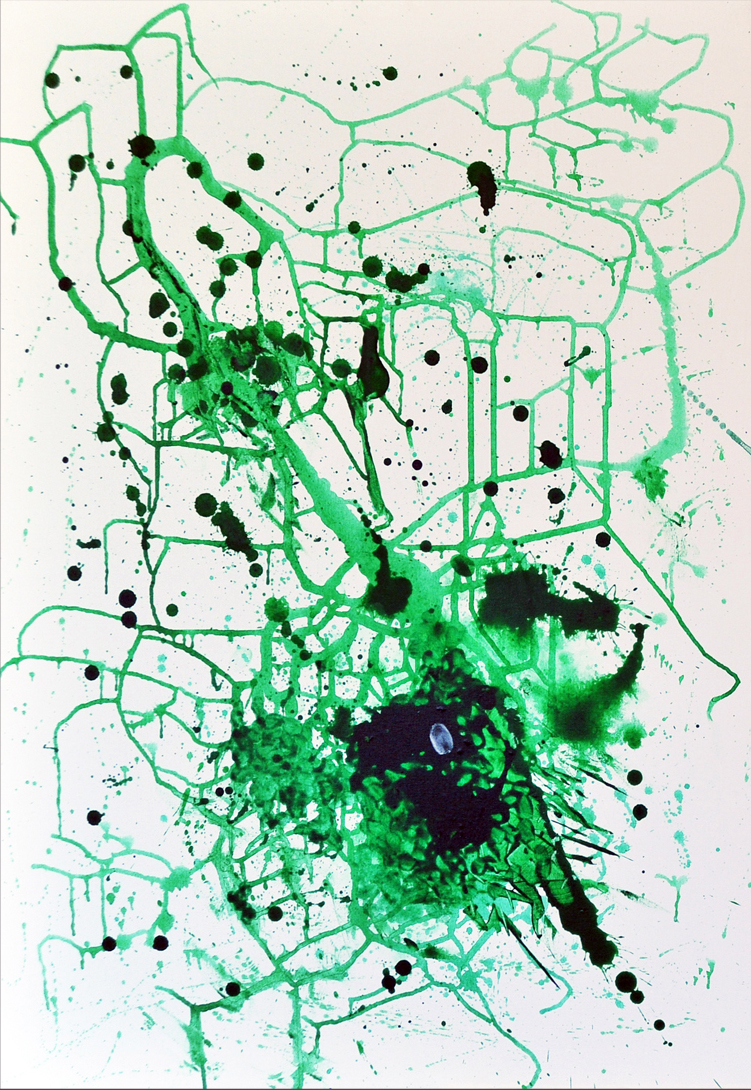 Artwork He wears green by Hengameh Sadri Artwork He wears green by Hengameh Sadri