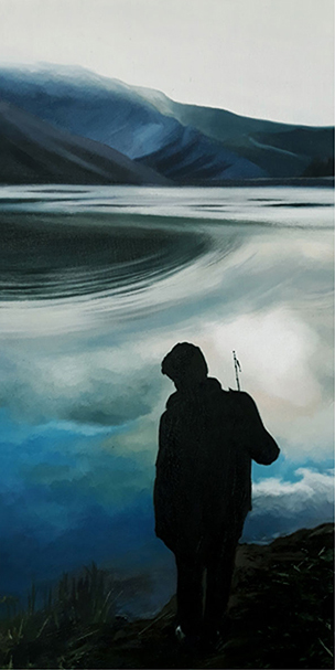 Artwork fisherman two by Del ara pakdel Artwork fisherman two by Del ara pakdel