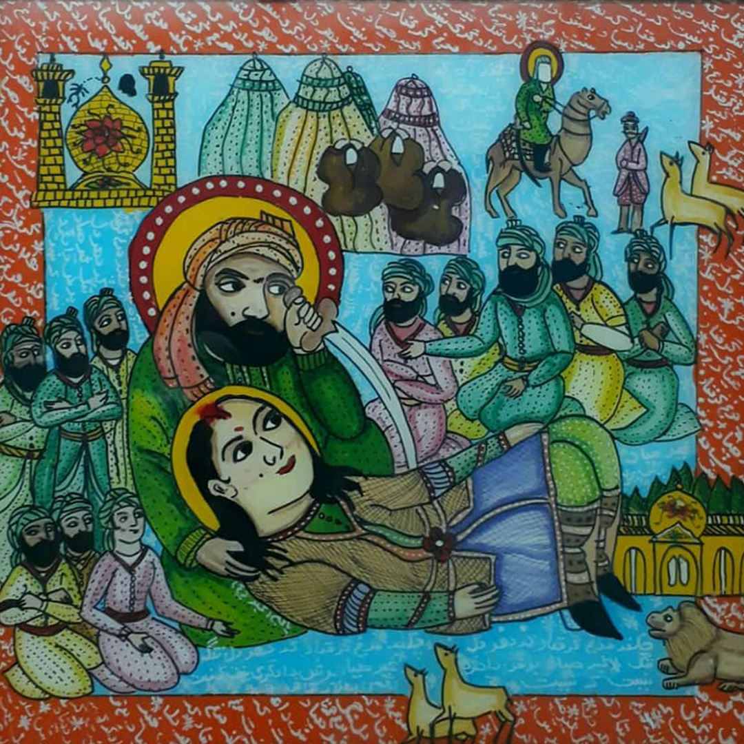 اثر شمایل از بهزاد نقاش اثر شمایل از بهزاد نقاش