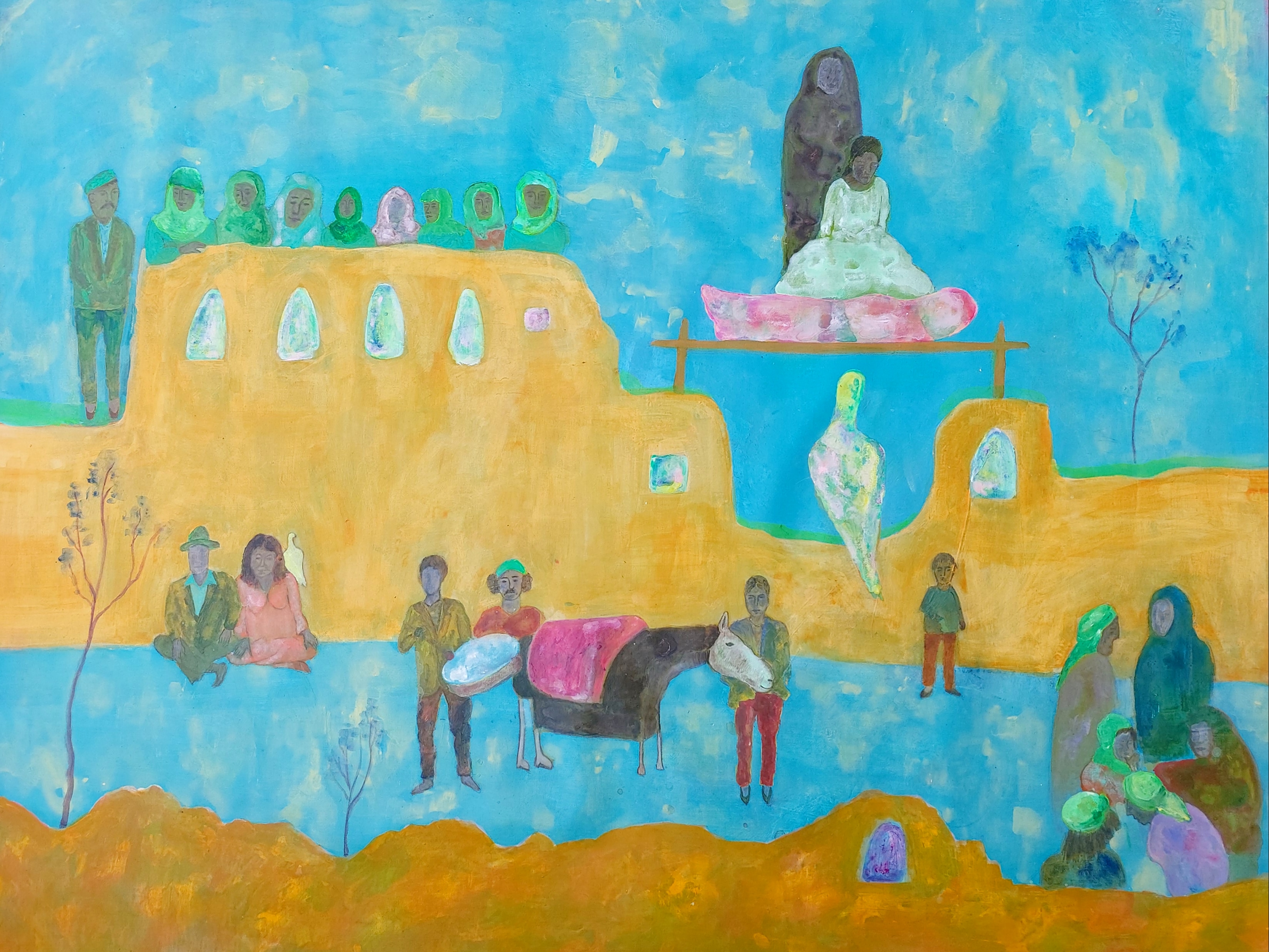 Artwork We are born by Fatemeh Farahani Artwork We are born by Fatemeh Farahani