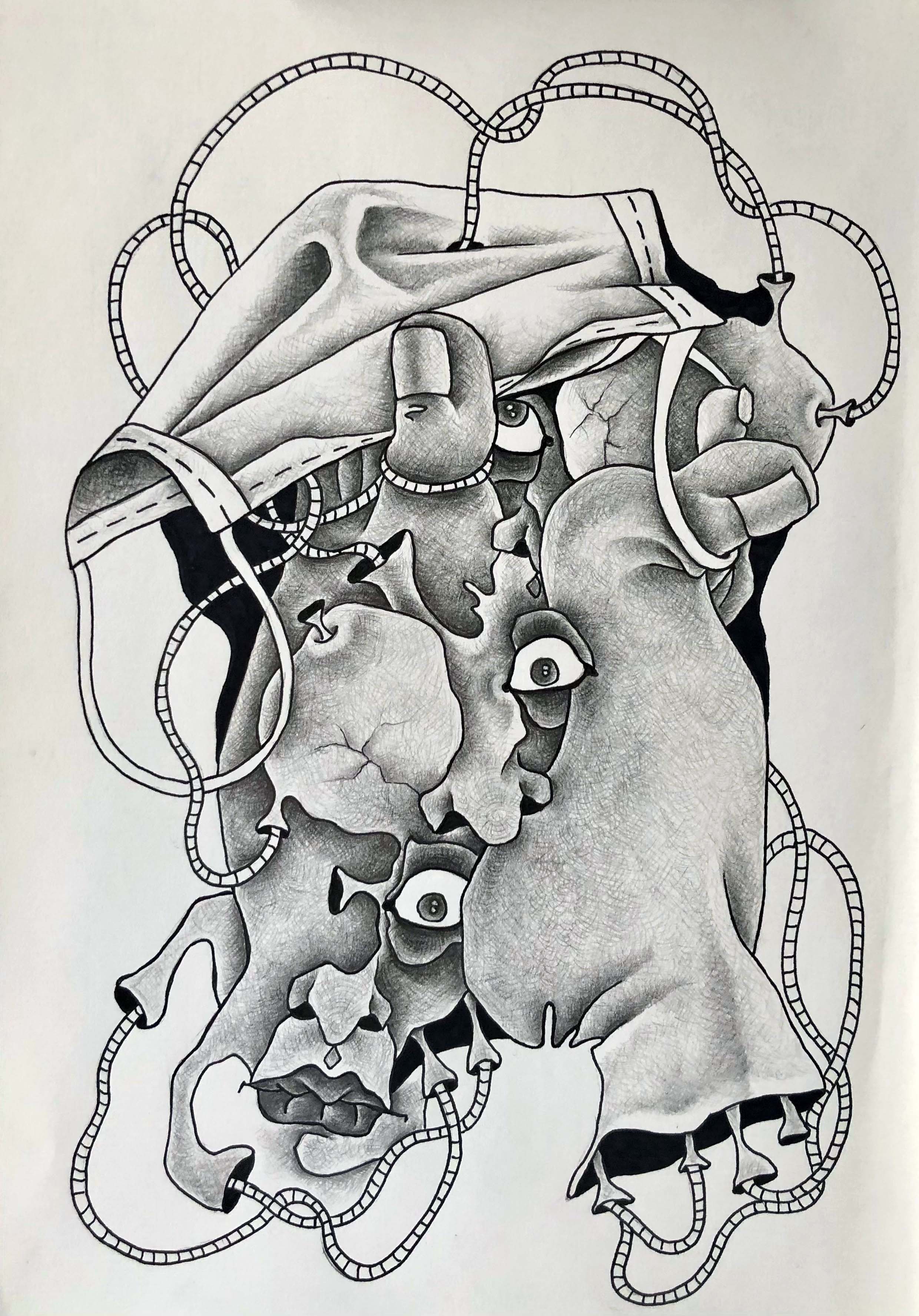 Artwork Blockage 3 by Banafsheh Farisabadi Artwork Blockage 3 by Banafsheh Farisabadi