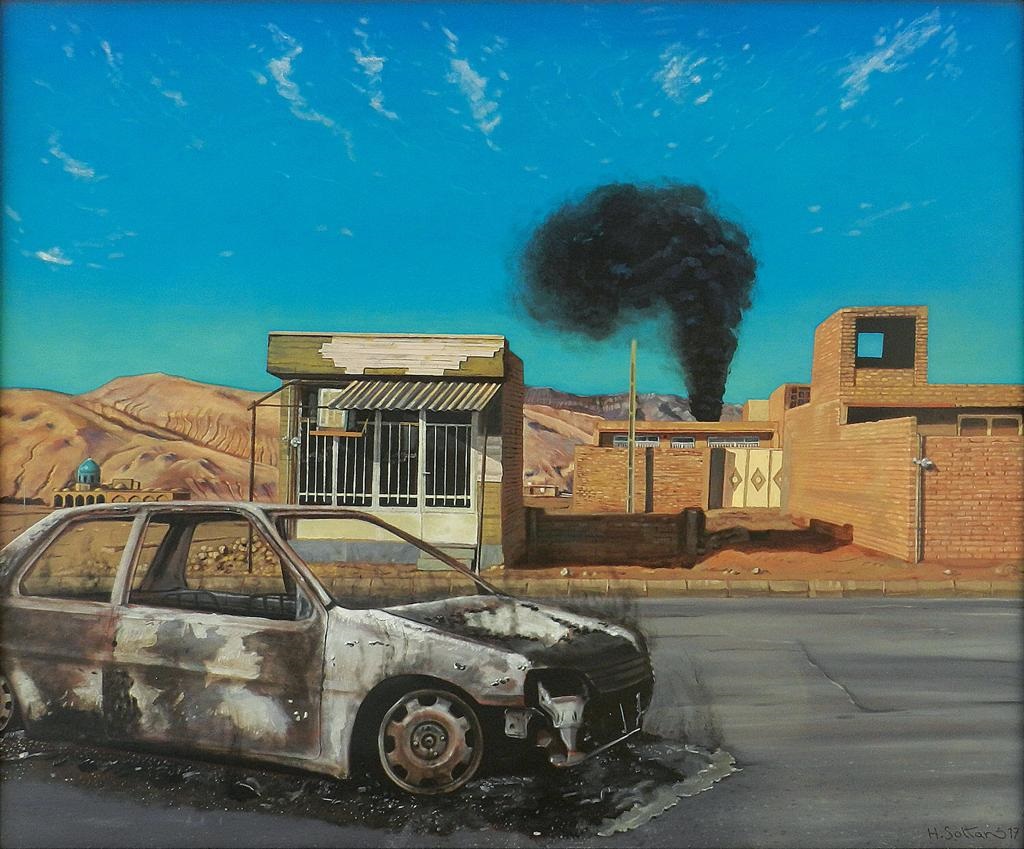 Artwork Goodbye Blue Sky Series 3 by hossein Soltani Artwork Goodbye Blue Sky Series 3 by hossein Soltani