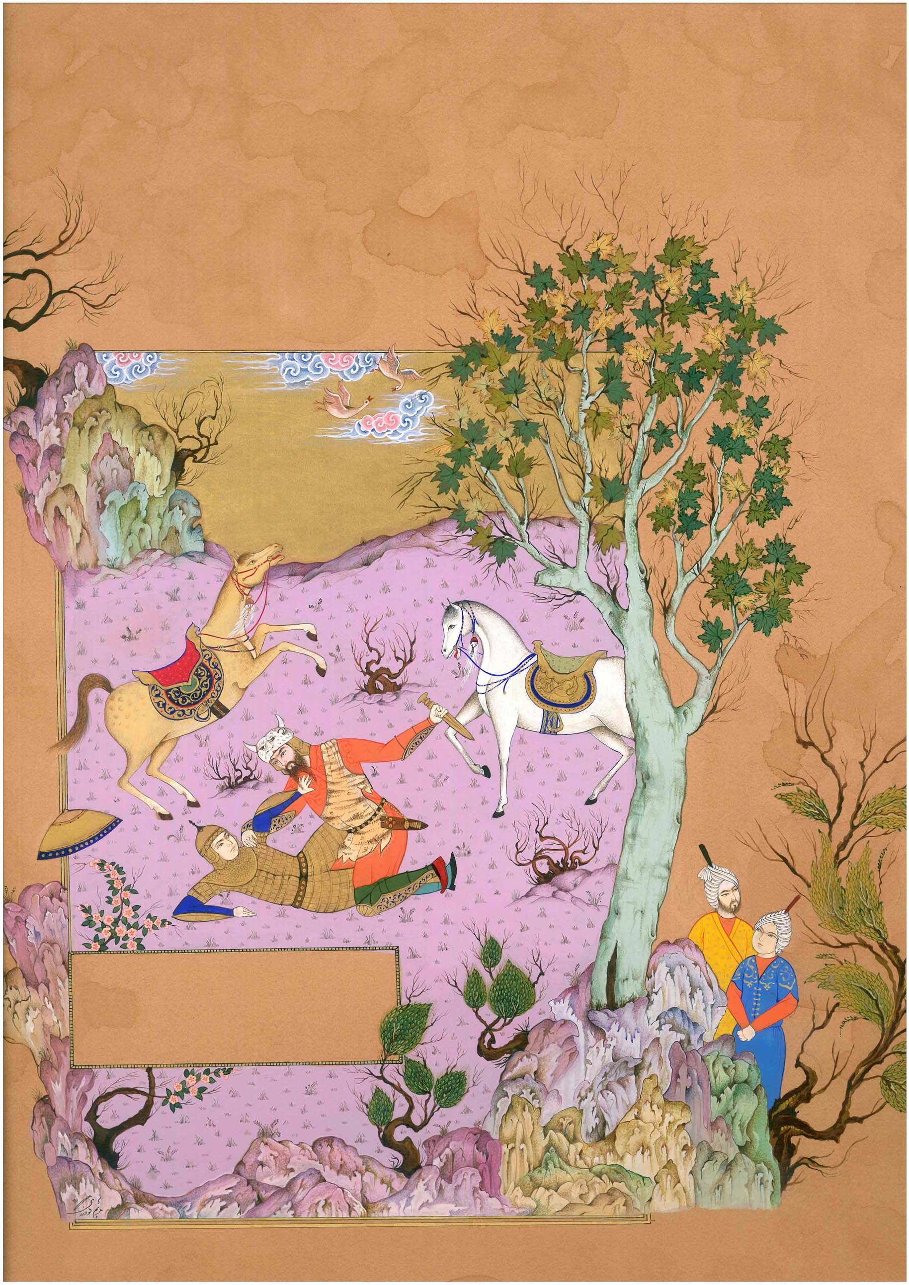 Artwork rostam and sohrab by maryam goodarzi Artwork rostam and sohrab by maryam goodarzi