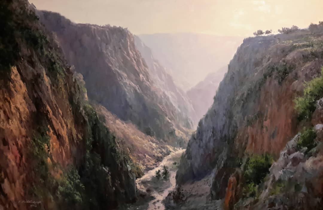 Artwork In the valley by Faramarz Mokhtarpour Artwork In the valley by Faramarz Mokhtarpour