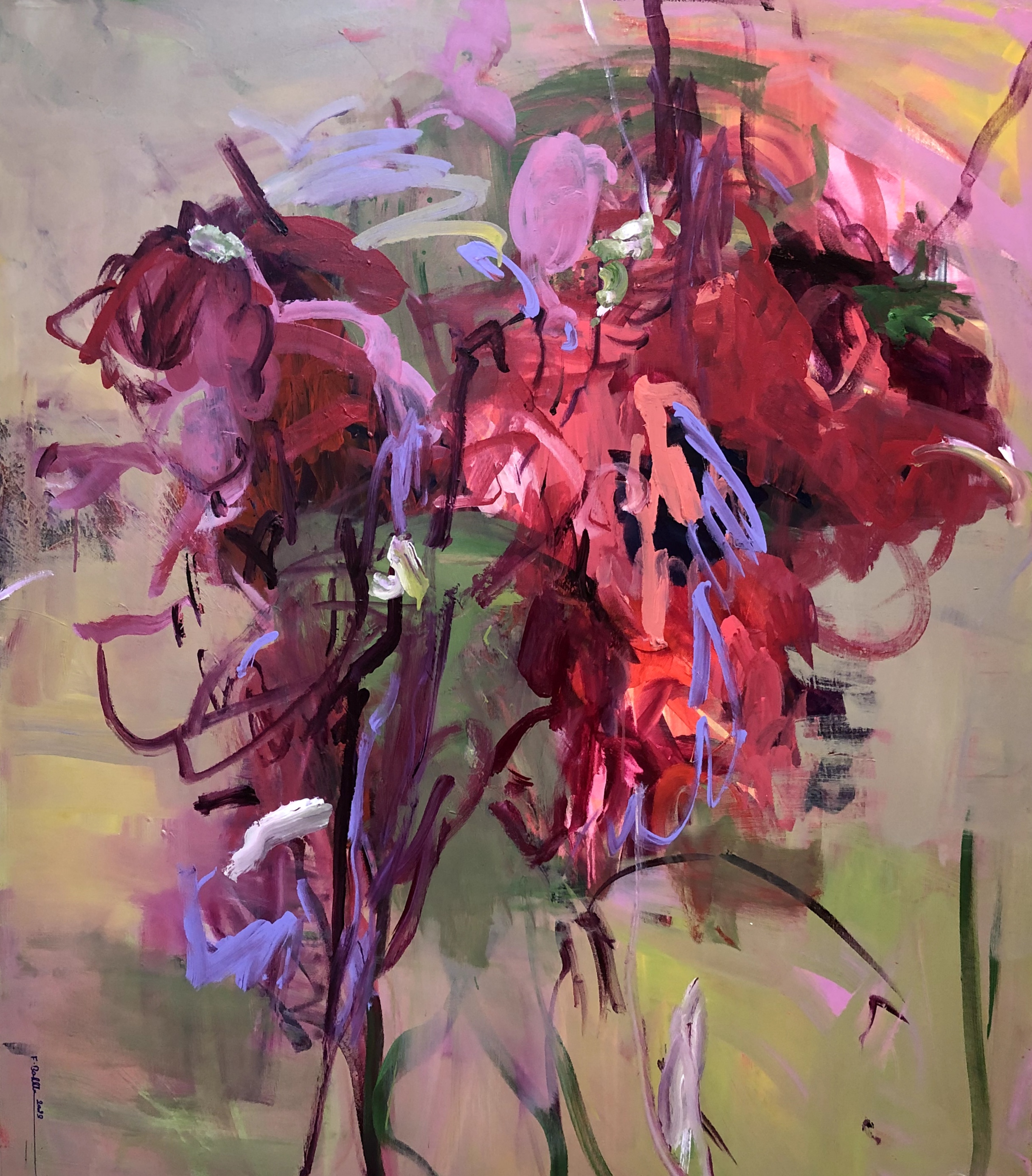 Artwork At the moment by Firouzeh Bakhtiari Artwork At the moment by Firouzeh Bakhtiari