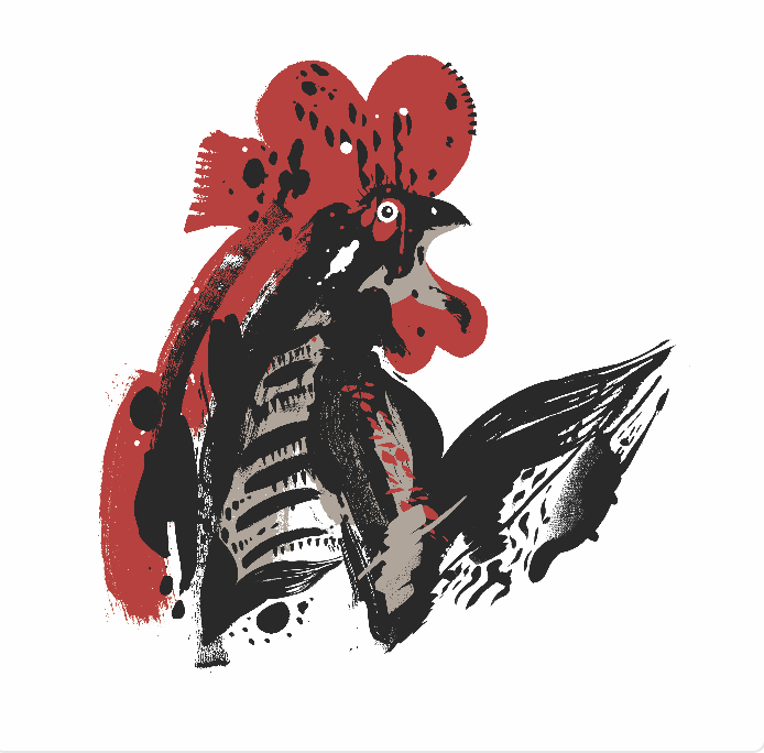 Artwork The Rooster 1 by Soheil Hosseini Artwork The Rooster 1 by Soheil Hosseini