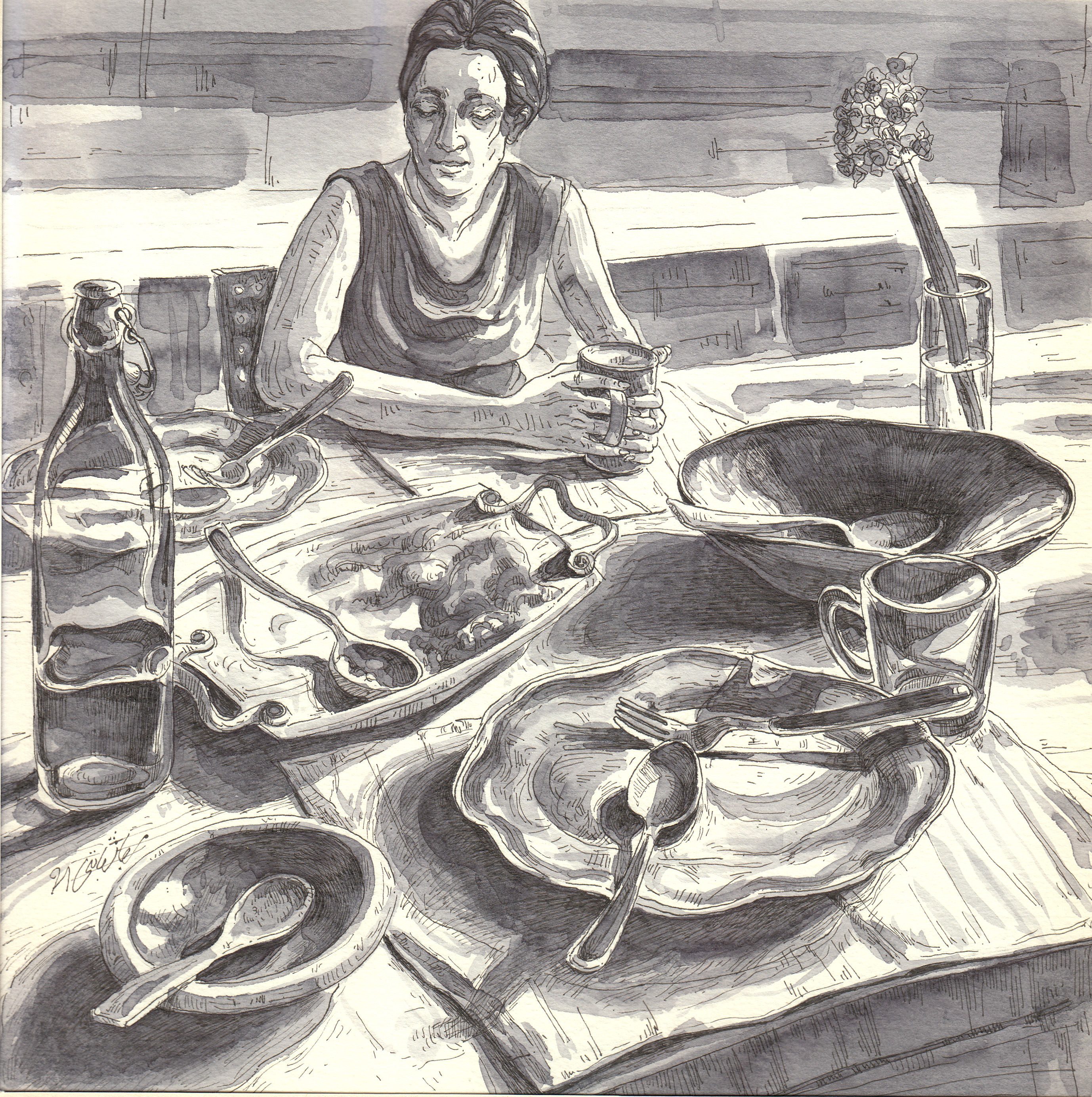 Artwork That afternoon2 by MARJAN SABETI Artwork That afternoon2 by MARJAN SABETI