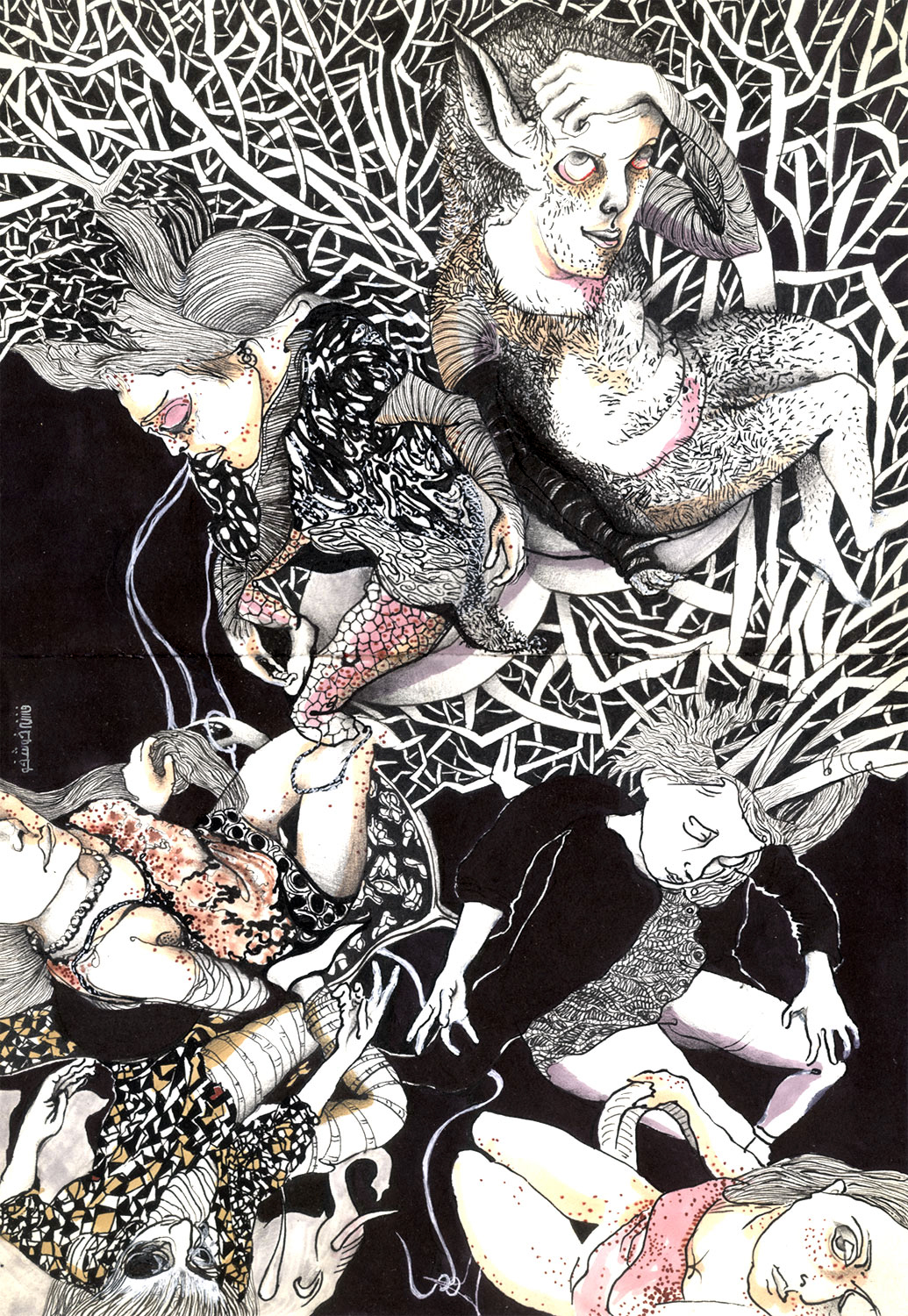 Artwork It Happened at a soiree collection 7 by Farzaneh Khoshkhoo Artwork It Happened at a soiree collection 7 by Farzaneh Khoshkhoo