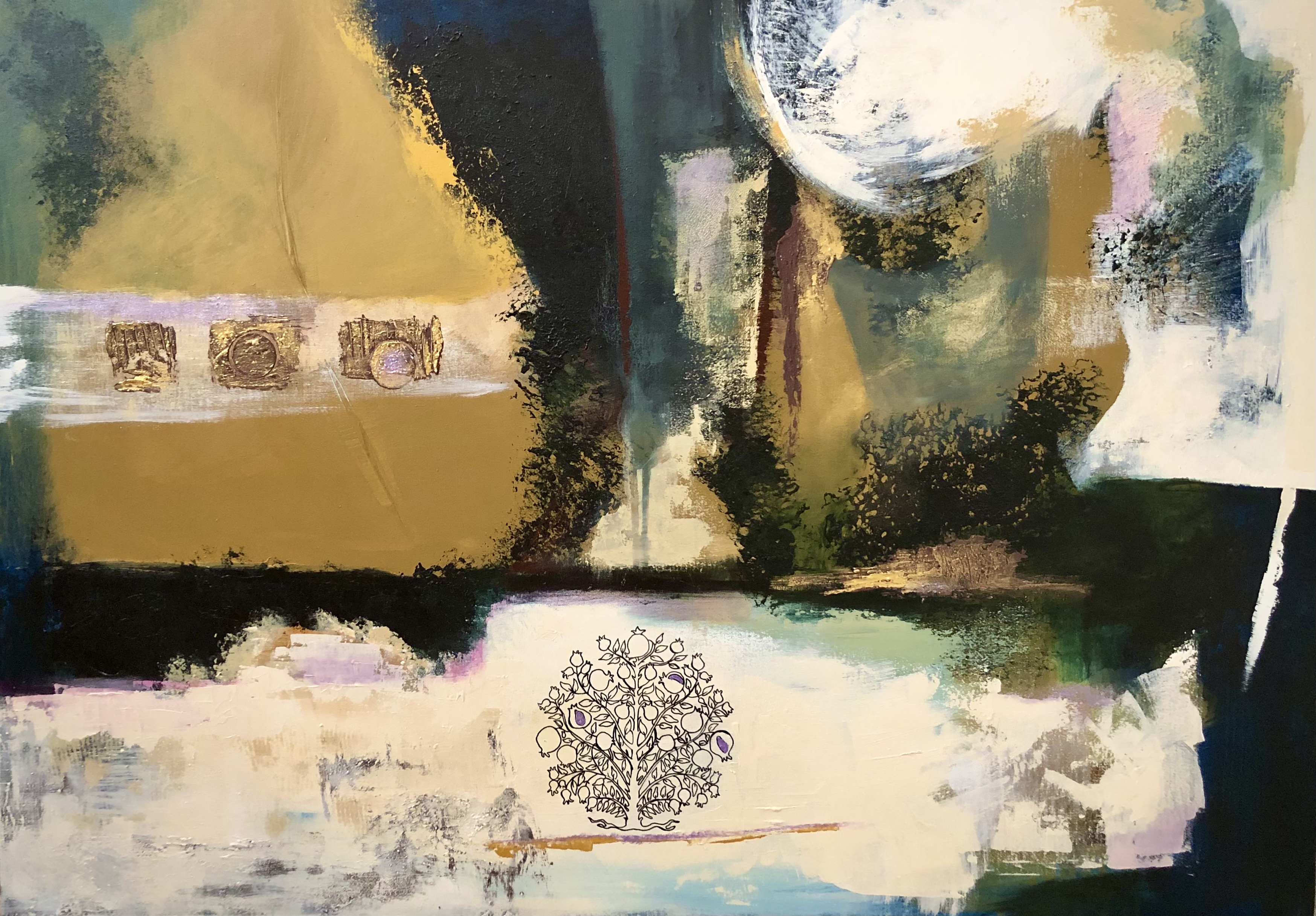 Artwork the tree of life by Bahareh Farisabadi Artwork the tree of life by Bahareh Farisabadi