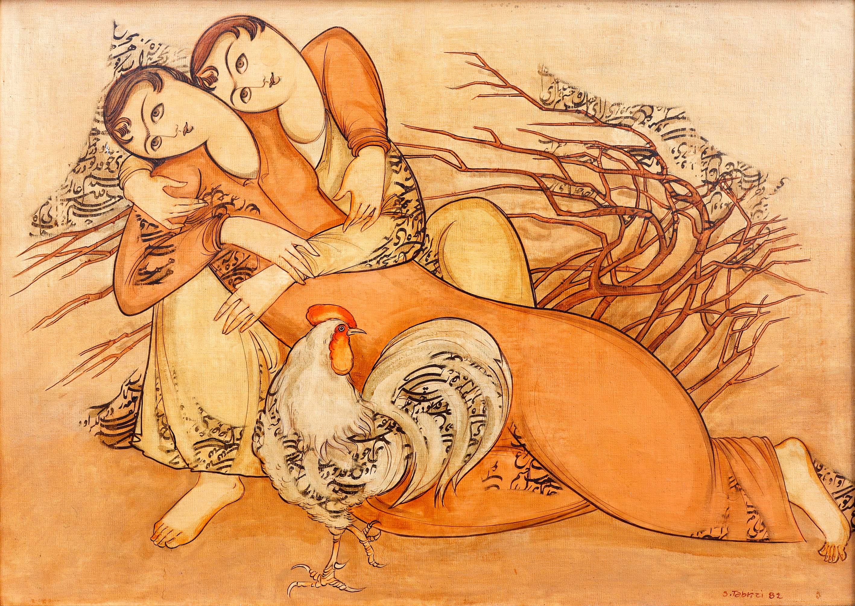 اثر بدون عنوان از صادق تبریزی اثر بدون عنوان از صادق تبریزی