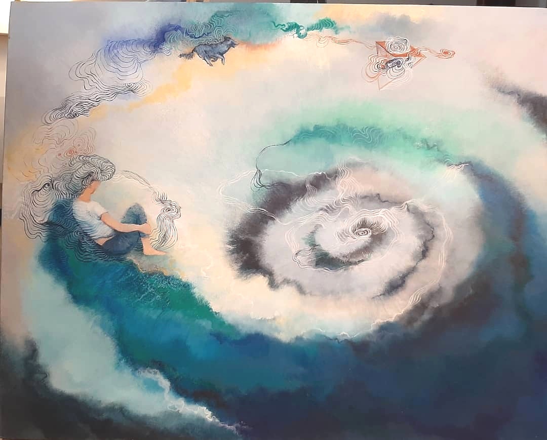 اثر از مجموعه ی در این کرانه، بی کرانگی 3 از مریم نیکبخش اثر از مجموعه ی در این کرانه، بی کرانگی 3 از مریم نیکبخش