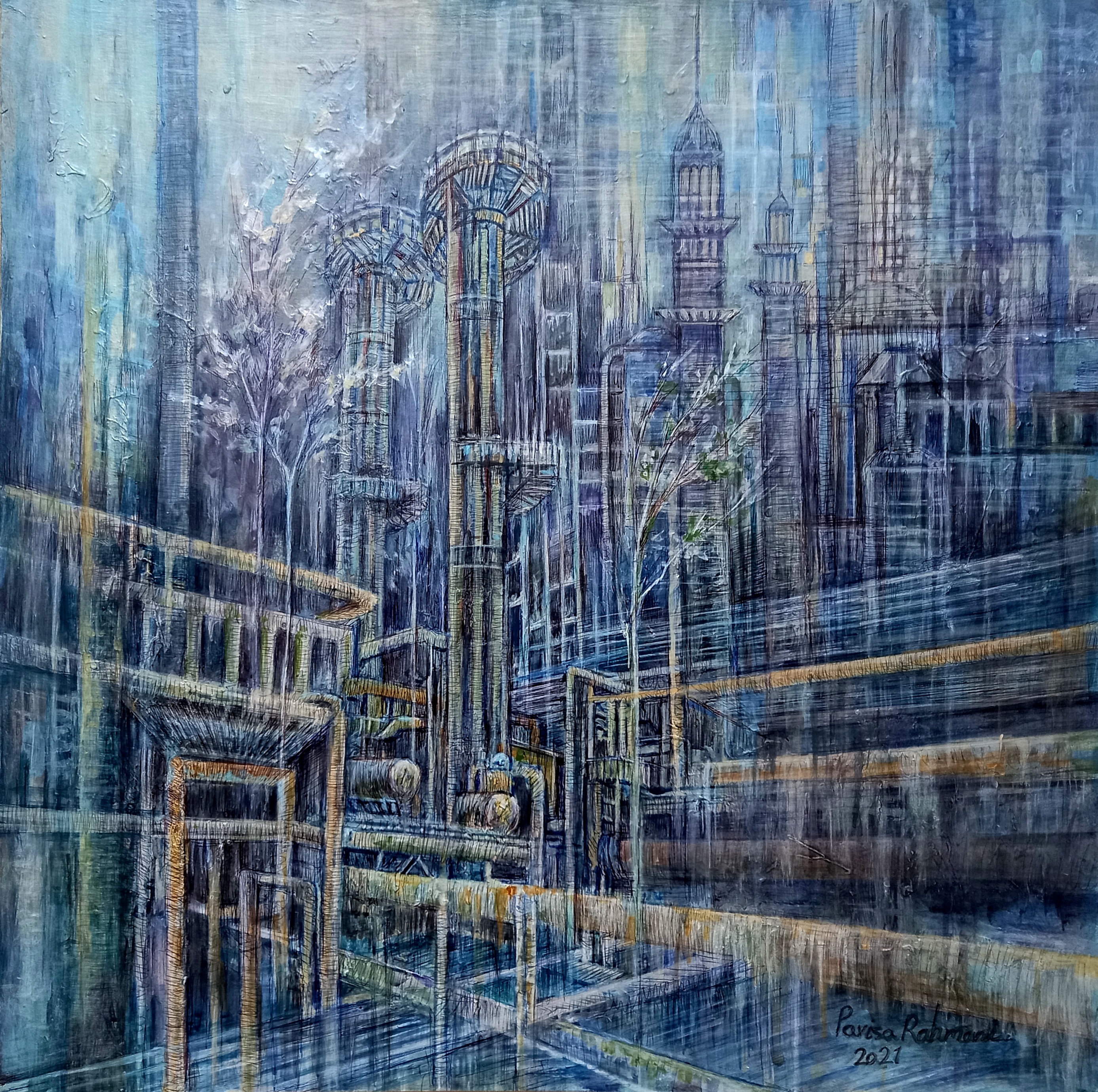 اثر بدون عنوان ۱۳ از پریسا رحمانی اثر بدون عنوان ۱۳ از پریسا رحمانی