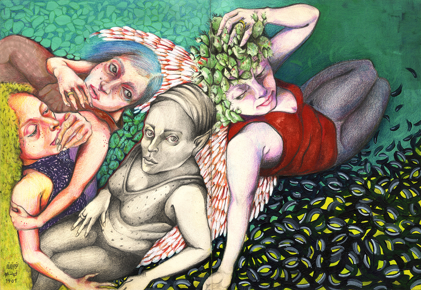 Artwork Someone who was not there by Farzaneh Khoshkhoo Artwork Someone who was not there by Farzaneh Khoshkhoo