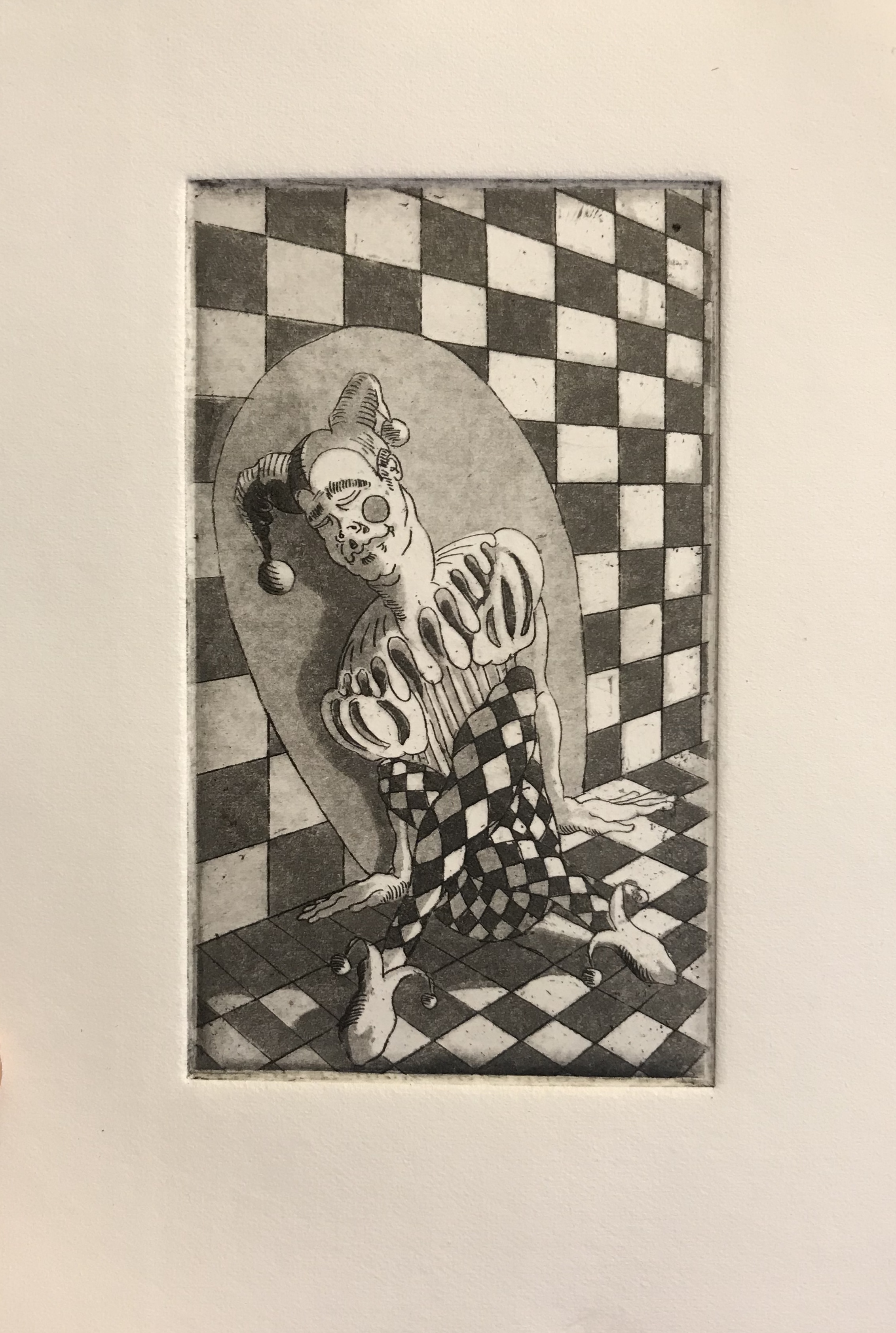 Artwork Untitled fron Clown series by Azadeh Bagheri Artwork Untitled fron Clown series by Azadeh Bagheri