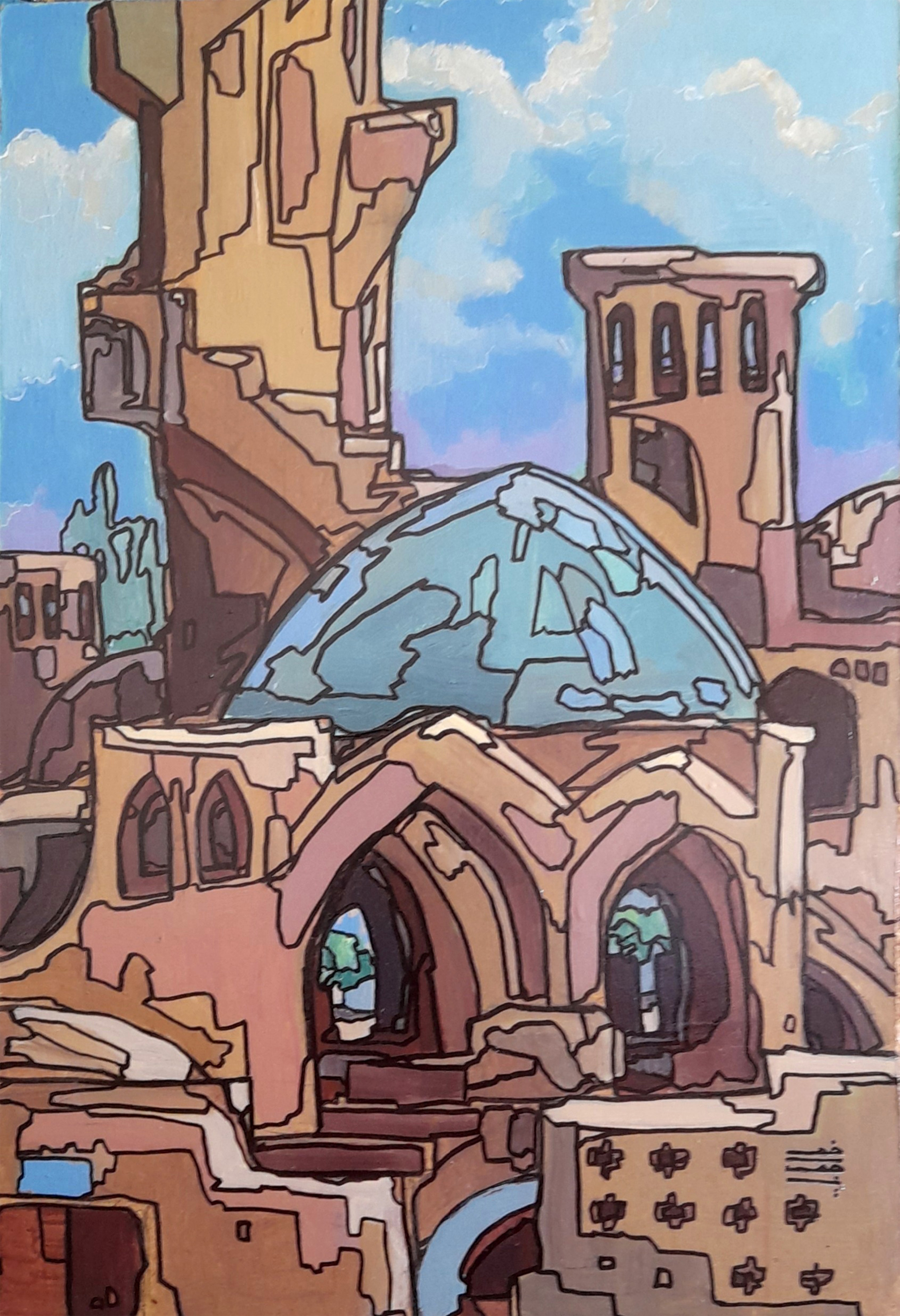 Artwork Dream sity8 by mehdi khajooei Artwork Dream sity8 by mehdi khajooei