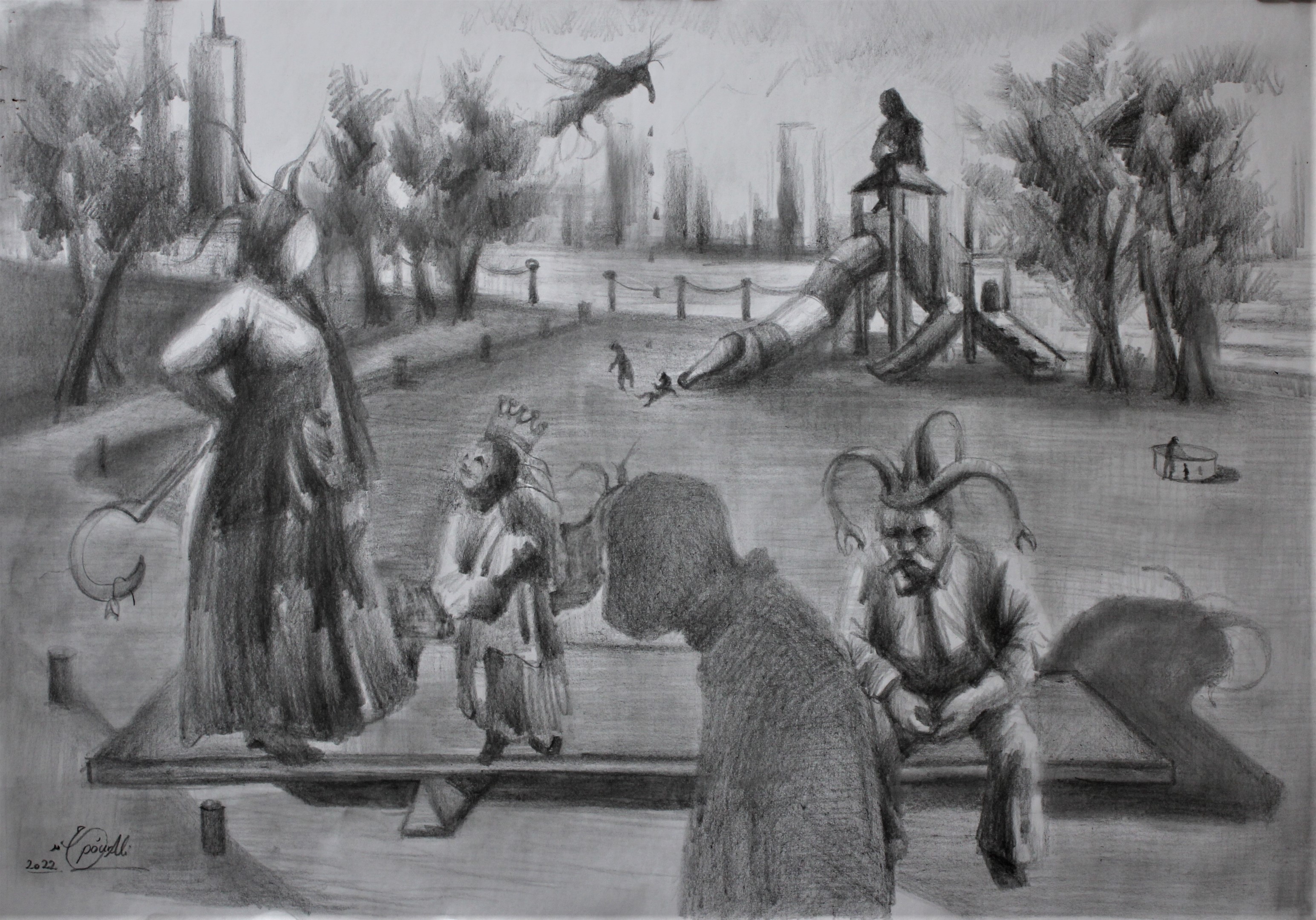 اثر شهر بازی از حامد پورعلی اثر شهر بازی از حامد پورعلی