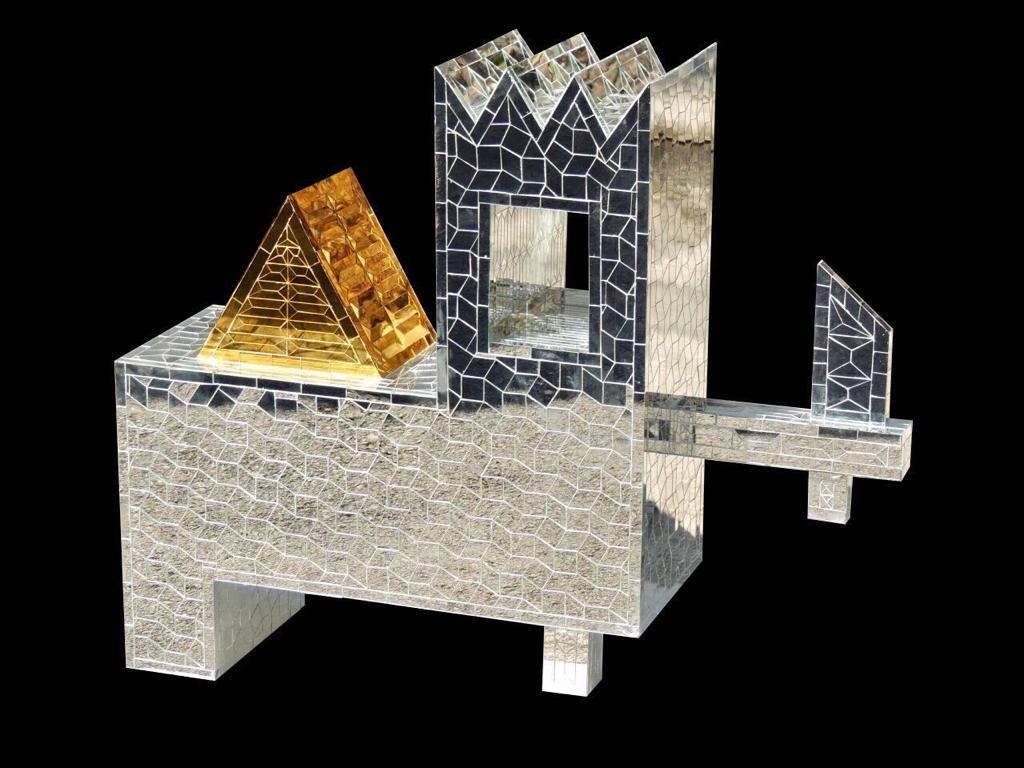 Artwork Lion and Sun by Mehdi Nabavi Artwork Lion and Sun by Mehdi Nabavi