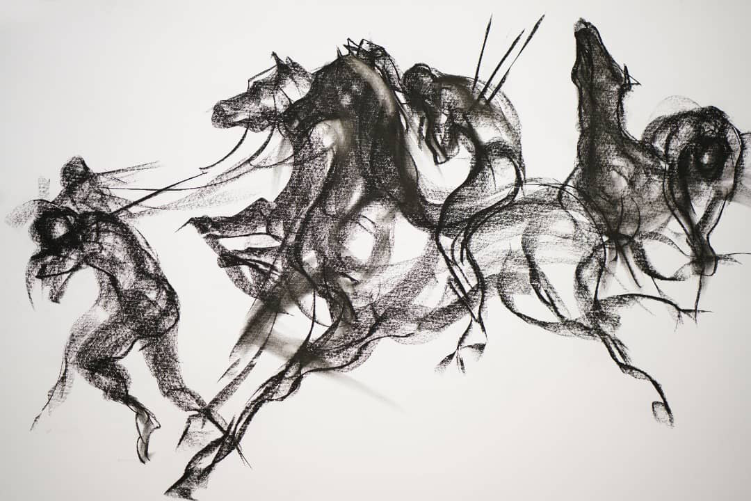 اثر بدون عنوان از علی ندایی اثر بدون عنوان از علی ندایی