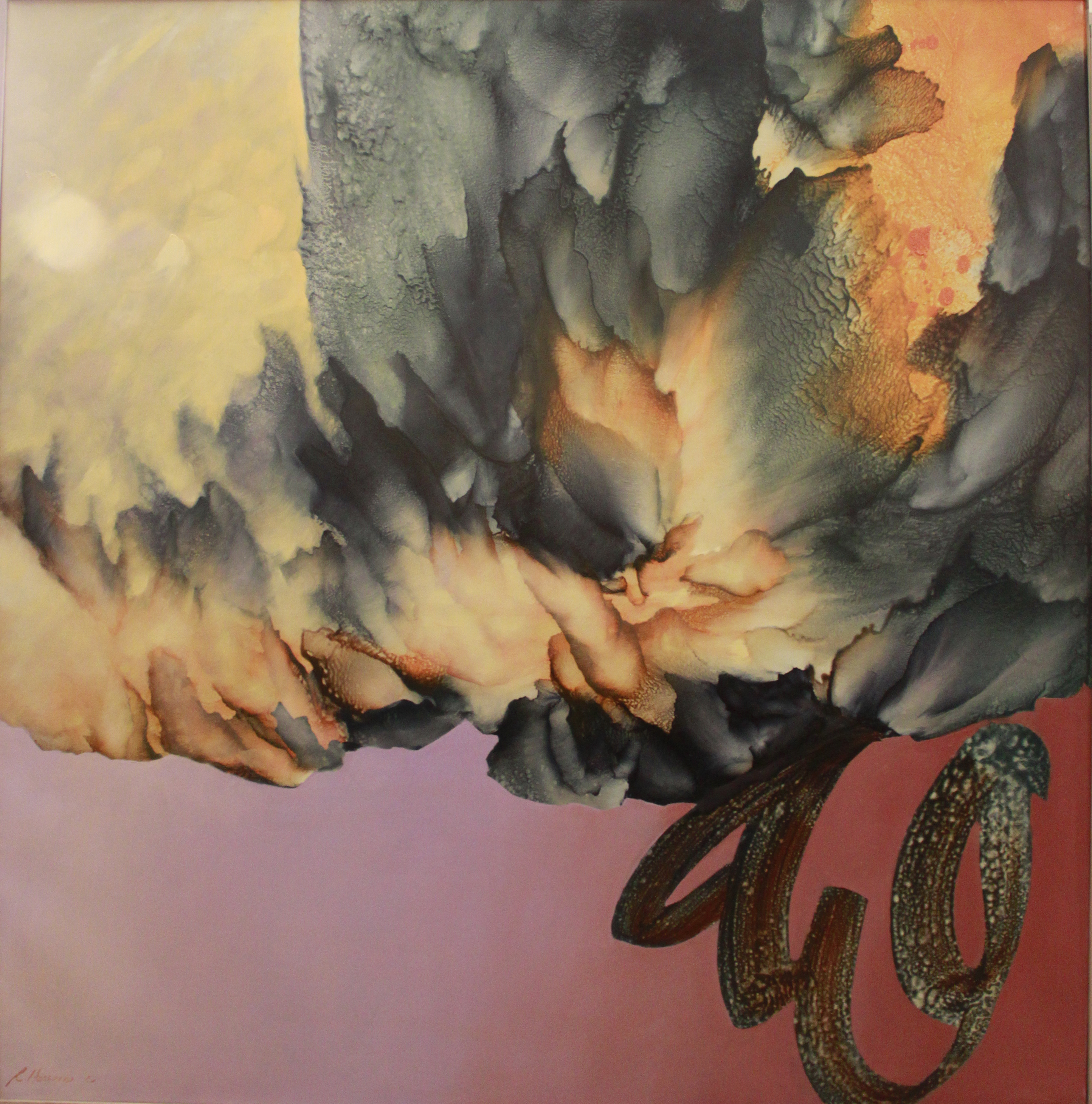 اثر بدون عنوان از رضا حسینی اثر بدون عنوان از رضا حسینی