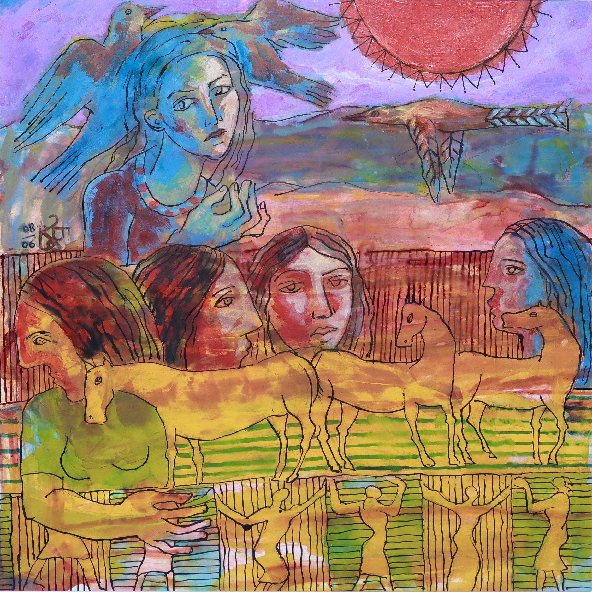 Artwork Untitled by Hannibal Alkhas Artwork Untitled by Hannibal Alkhas