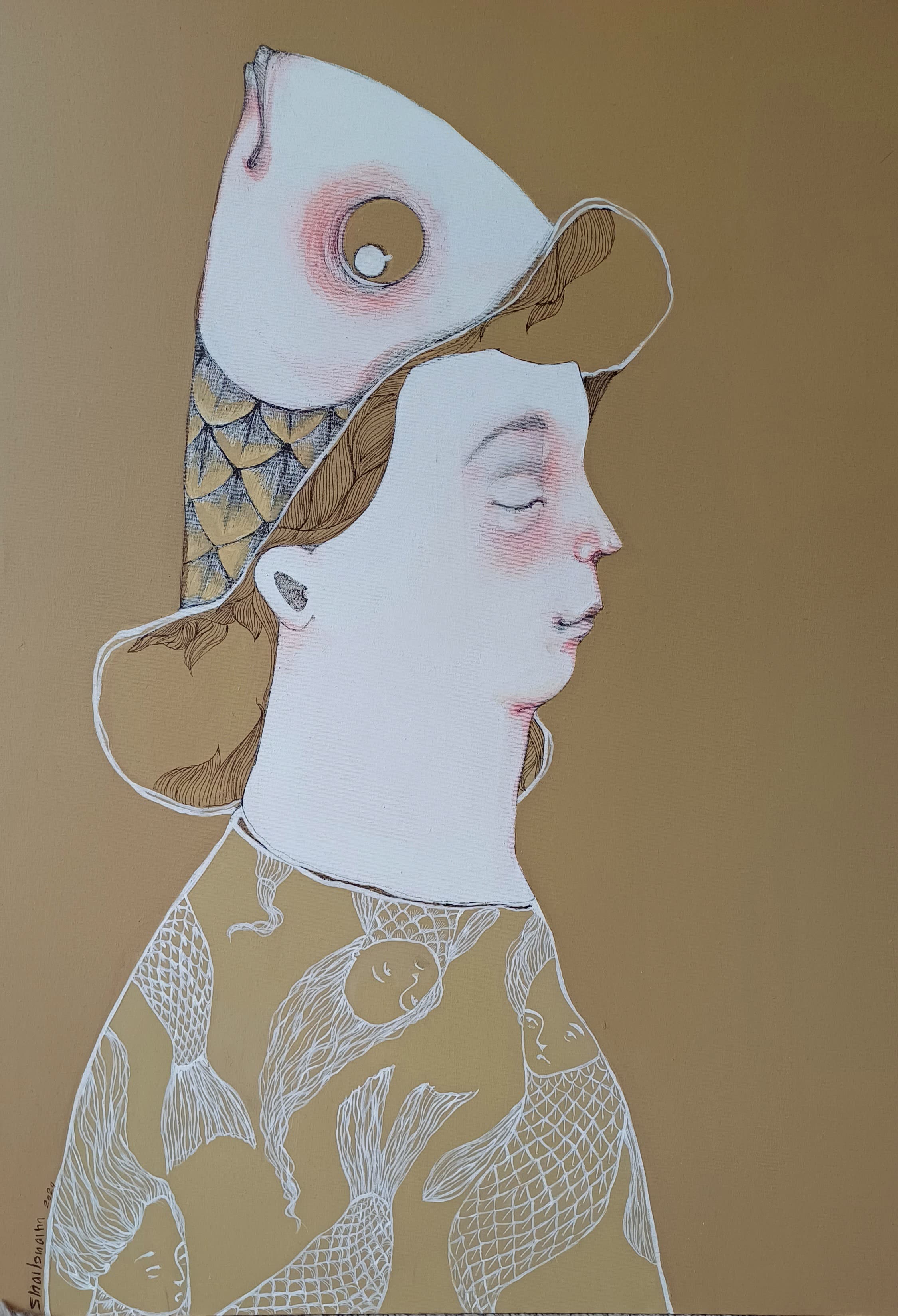 Artwork inner conversation by Shabnam Sharghi ahvazi Artwork inner conversation by Shabnam Sharghi ahvazi