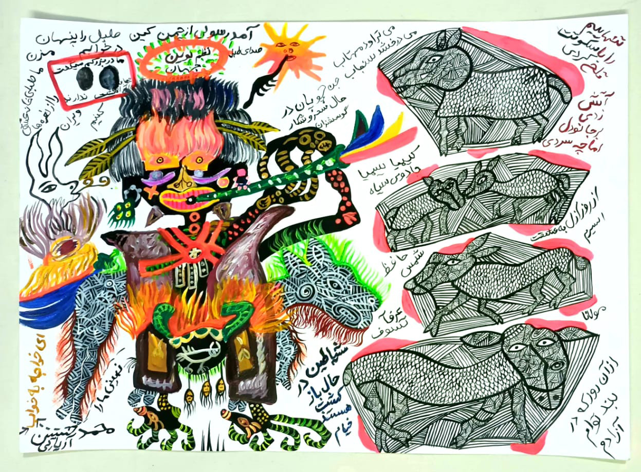 Artwork Untitled by Mohammad Hossein Ariaei Artwork Untitled by Mohammad Hossein Ariaei