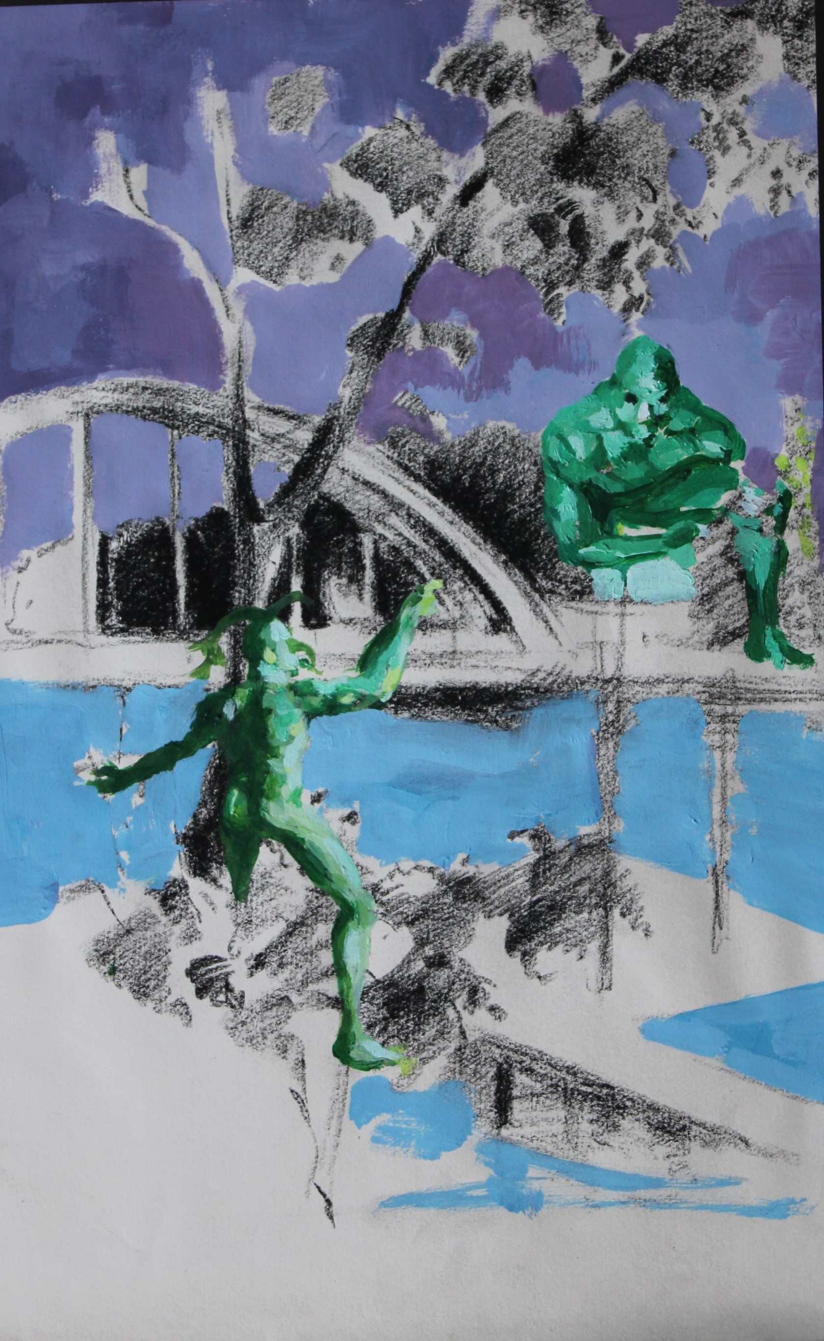 Artwork Giants in the hanging city by hamed pourali Artwork Giants in the hanging city by hamed pourali