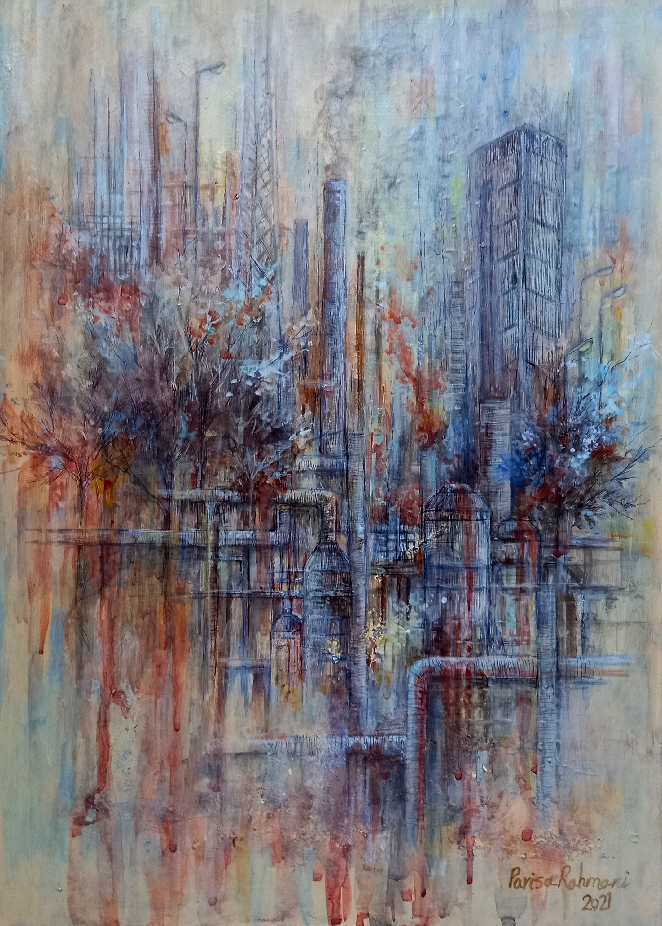 اثر بدون عنوان ۱۵ از پریسا رحمانی اثر بدون عنوان ۱۵ از پریسا رحمانی