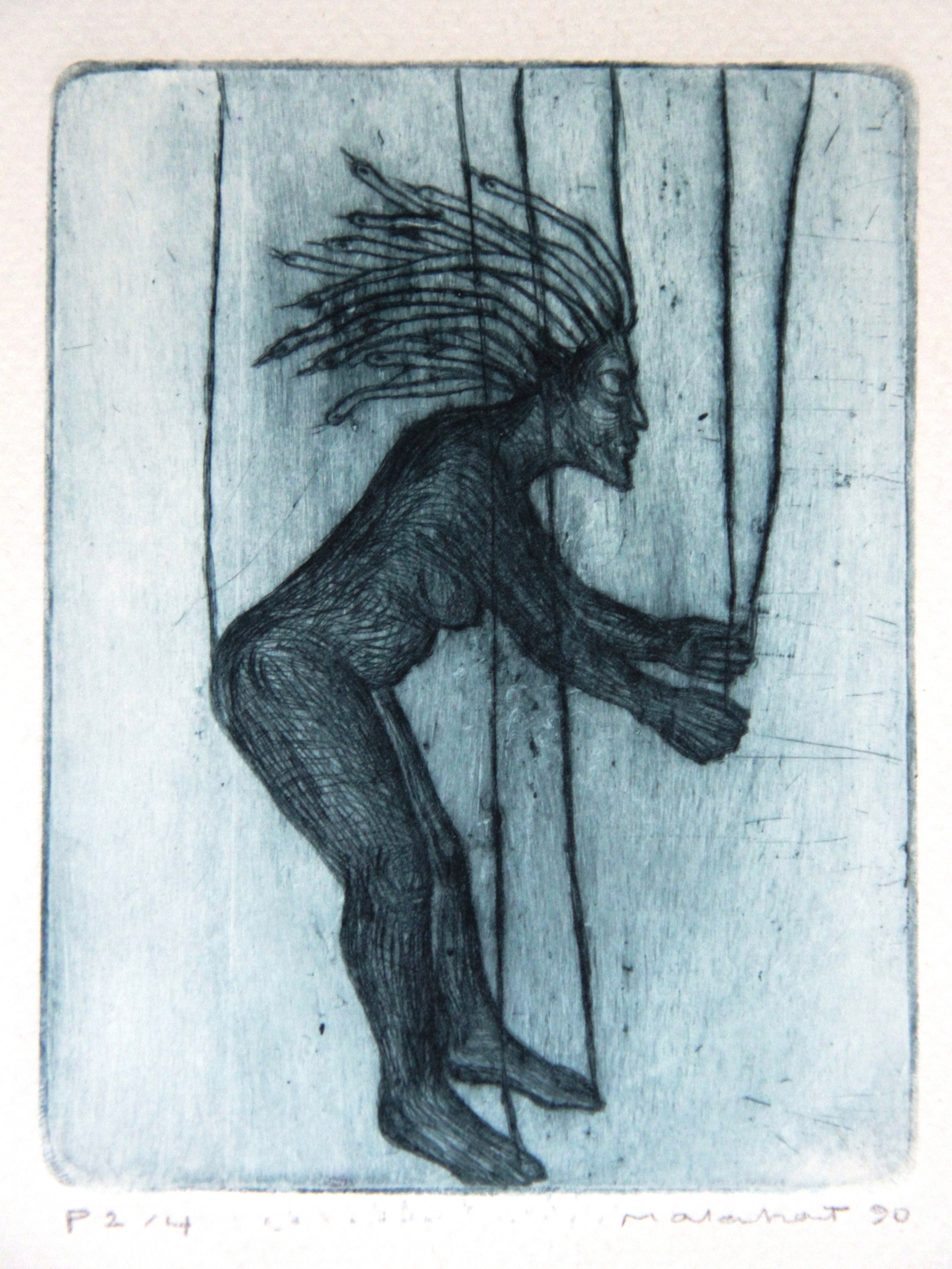 Artwork Selfportrait1 by Malahat Mohebkhah Artwork Selfportrait1 by Malahat Mohebkhah