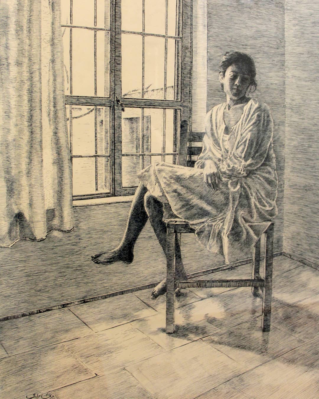 اثر بدون عنوان دو از فریما مرادی اثر بدون عنوان دو از فریما مرادی