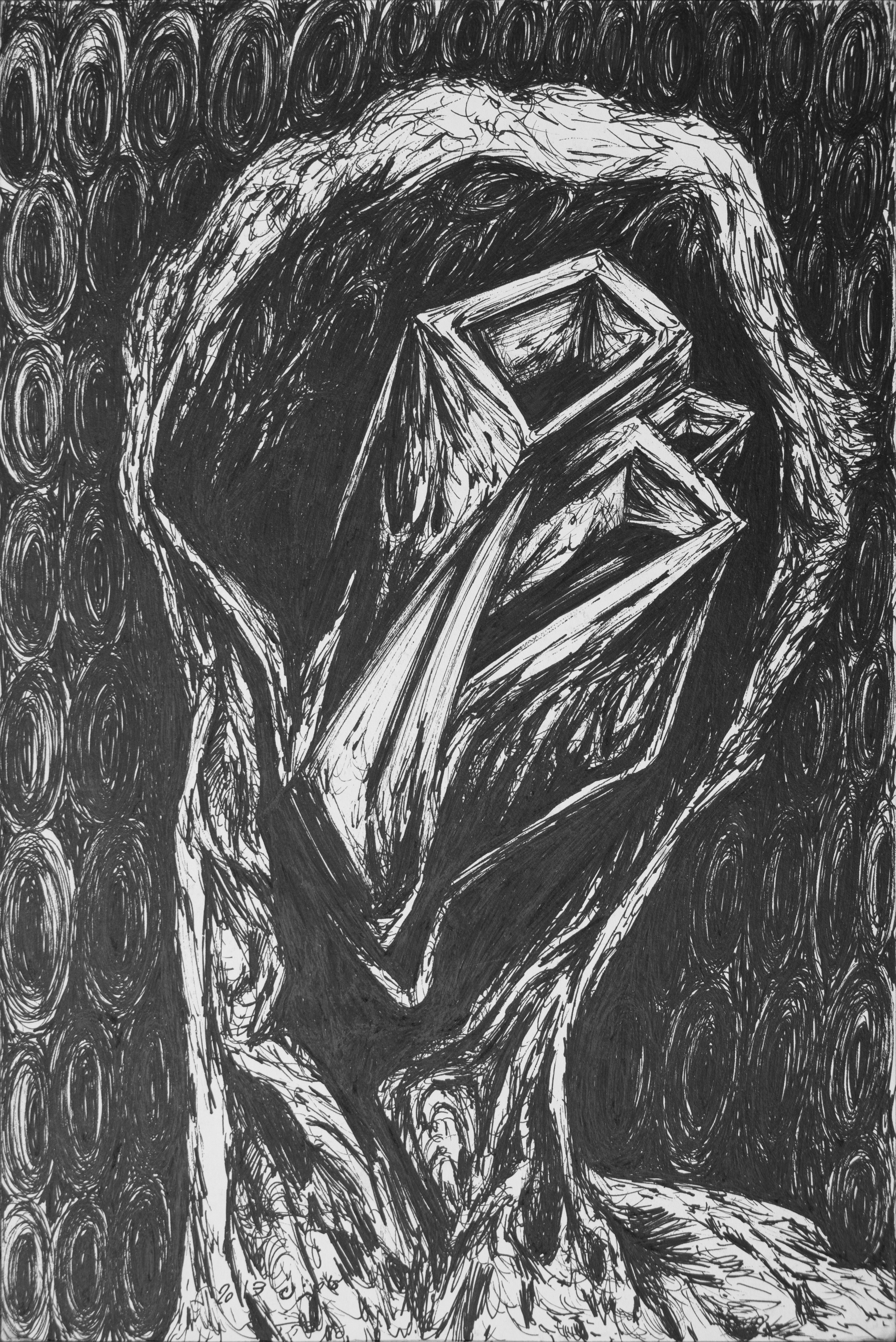 اثر بدون عنوان از فرهاد گاوزن اثر بدون عنوان از فرهاد گاوزن