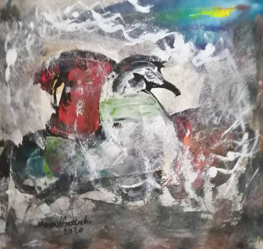 اثر بدون عنوان از مراد فتاحی اثر بدون عنوان از مراد فتاحی