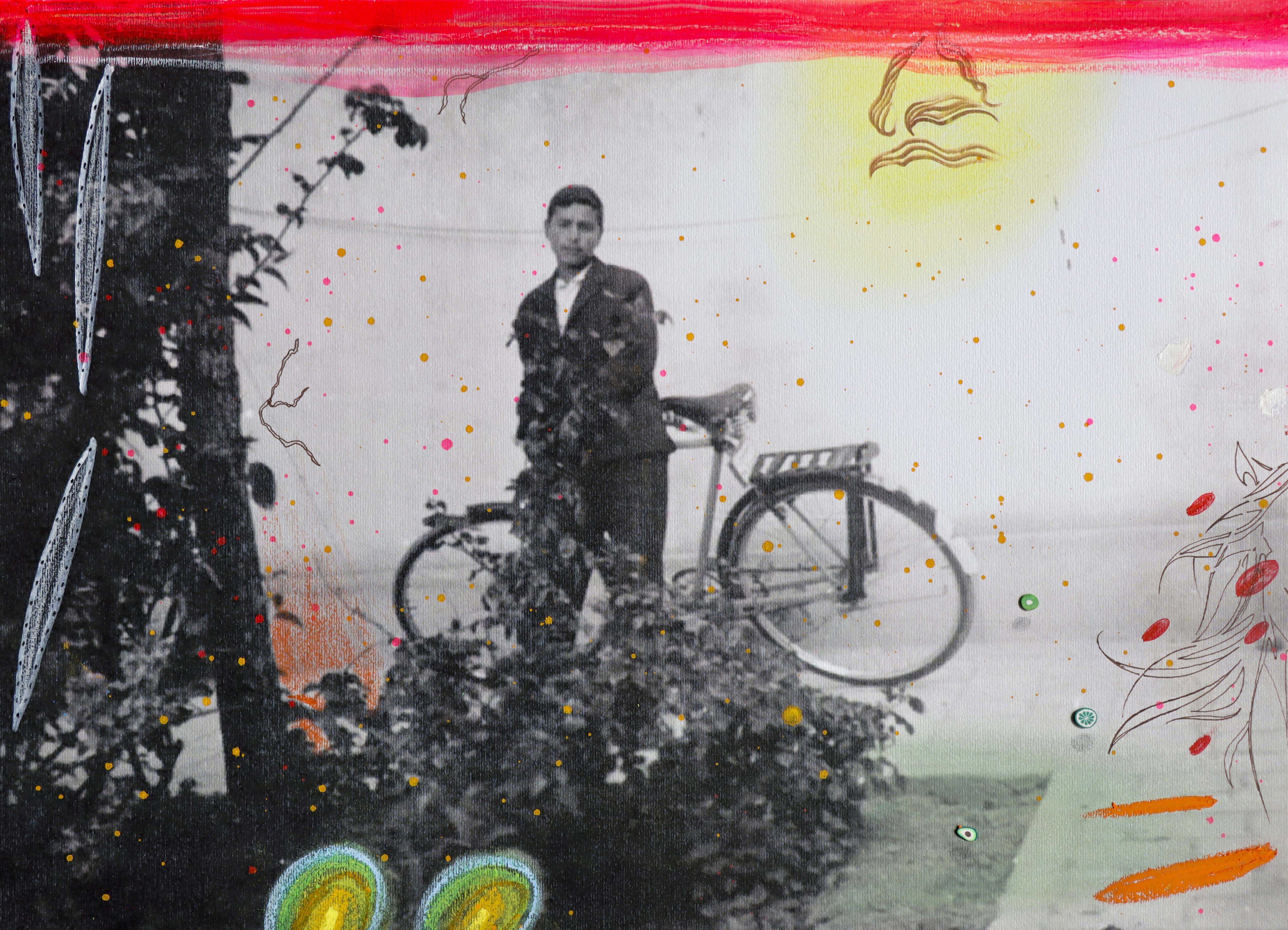 Artwork cyclist by Behnam Kamrani Artwork cyclist by Behnam Kamrani