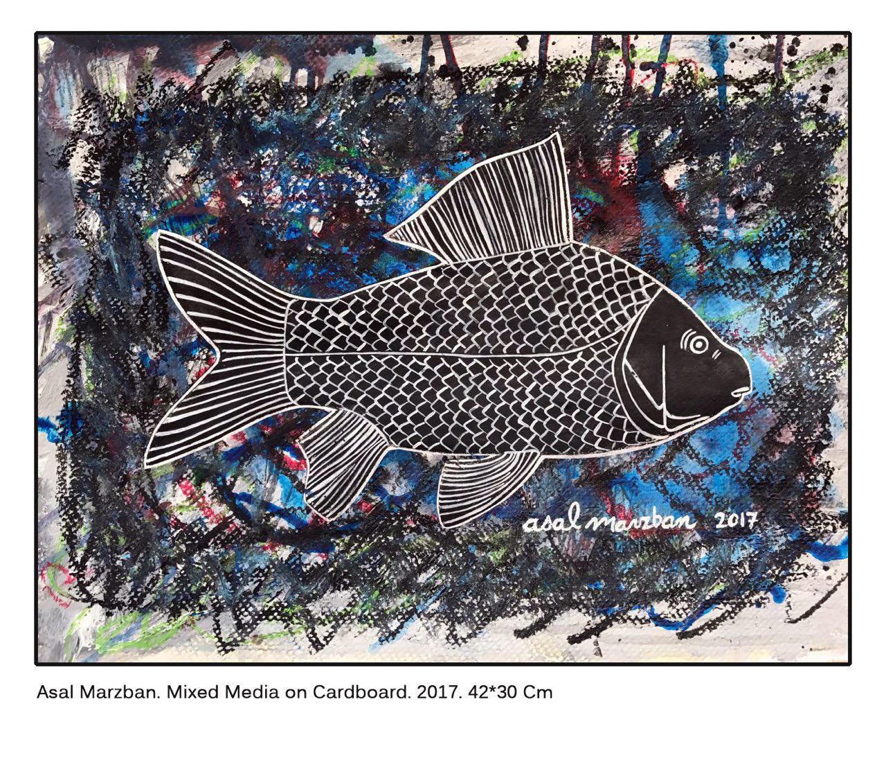 Artwork Fish Pool 24 by Asal Marzban Artwork Fish Pool 24 by Asal Marzban