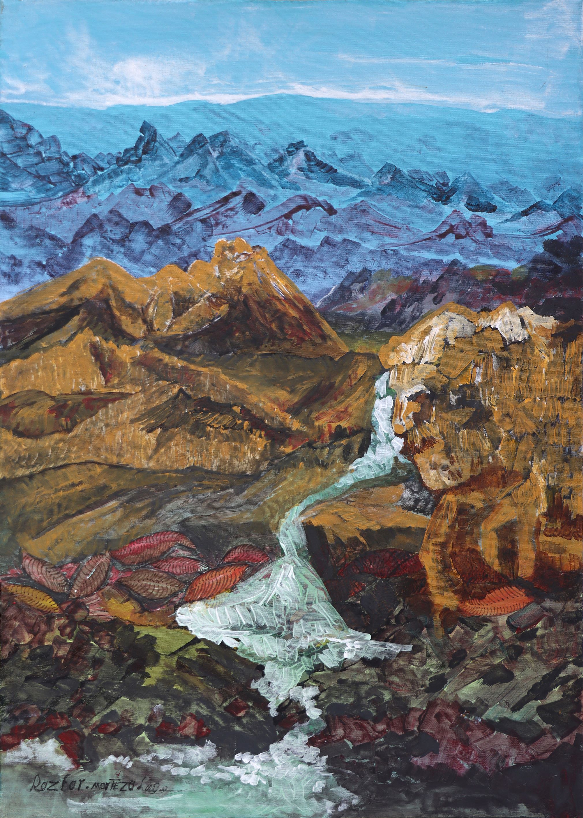 Artwork Untitled by Morteza Razfar Artwork Untitled by Morteza Razfar