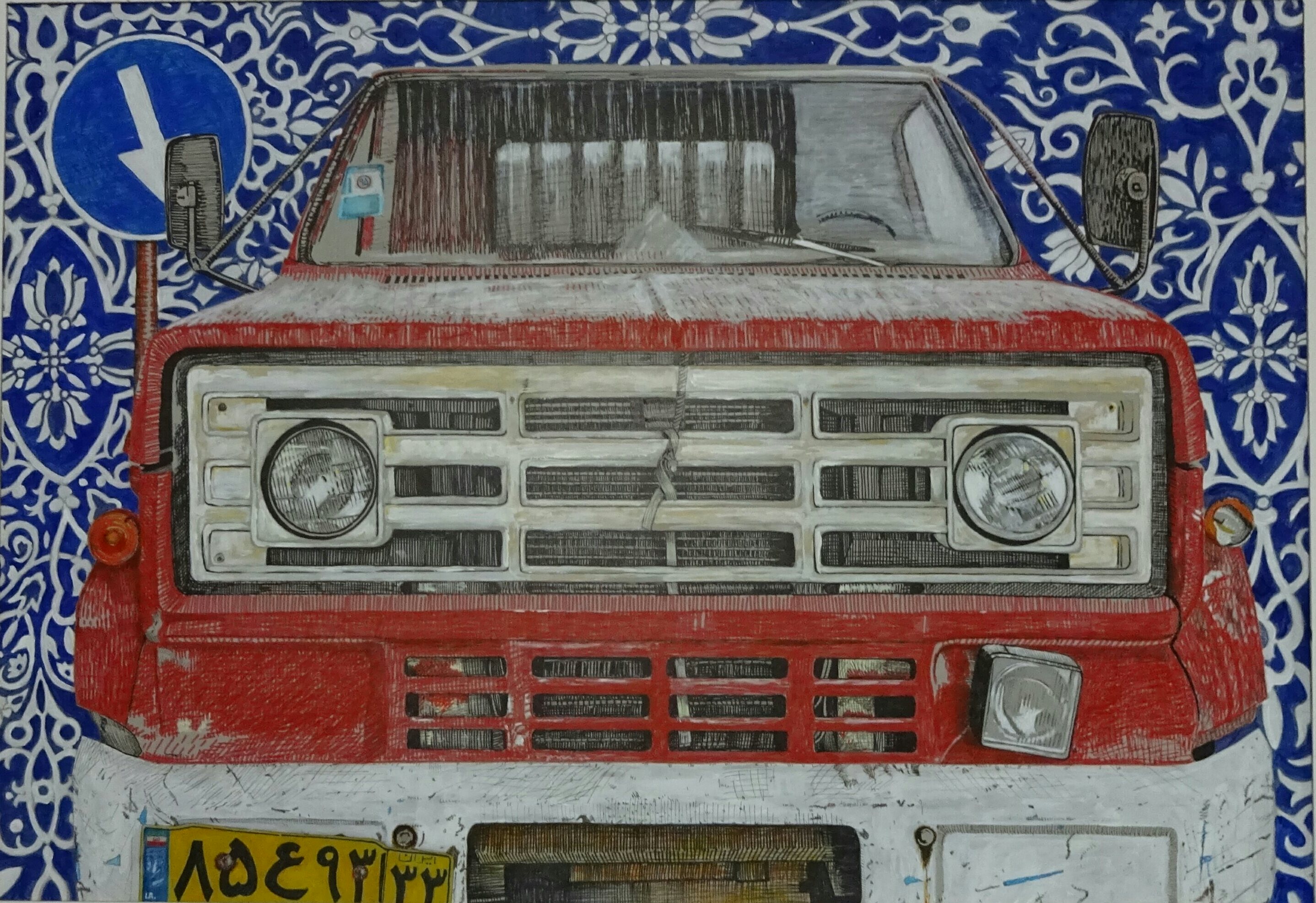 Artwork car by mehdi mashayekhi Artwork car by mehdi mashayekhi