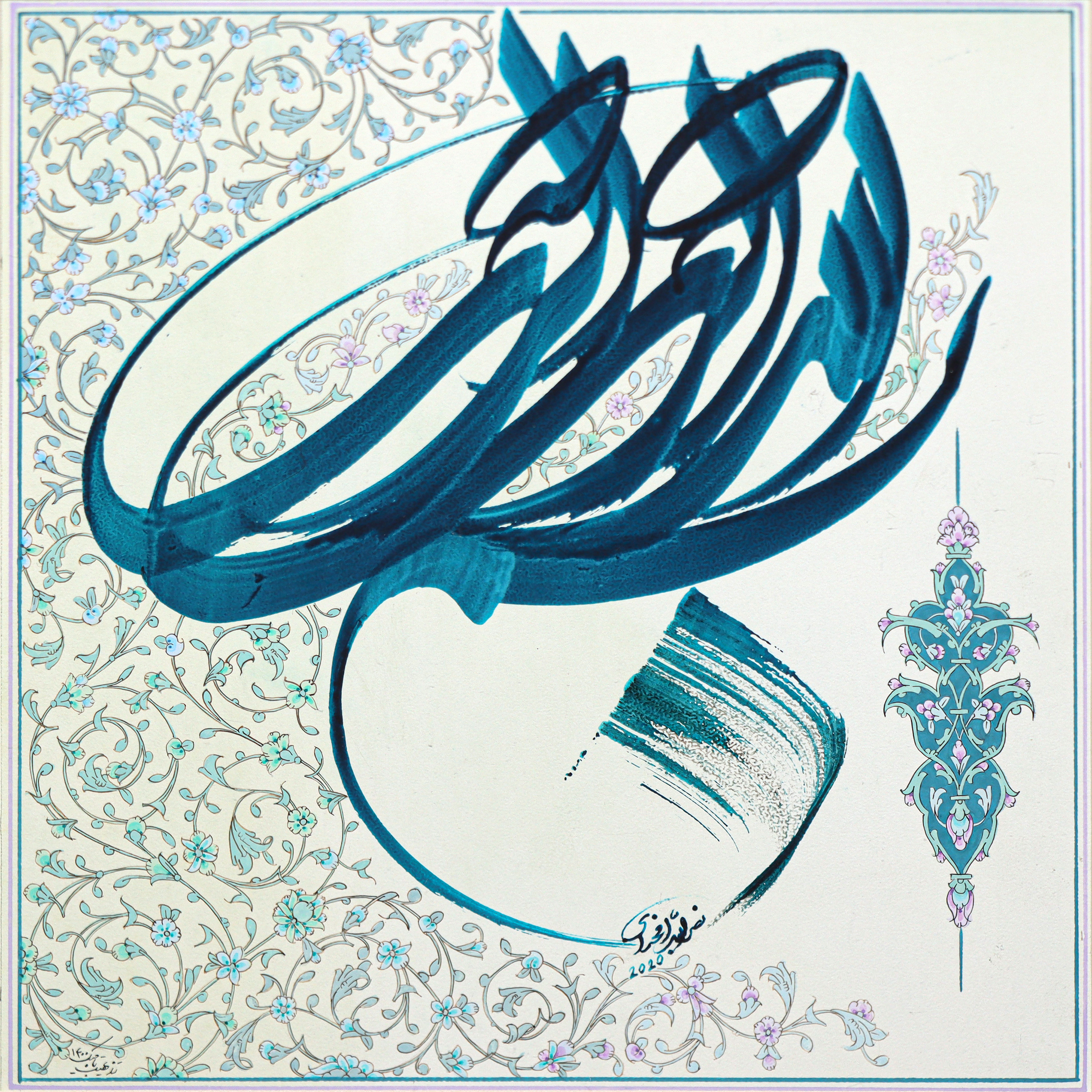 اثر بدون عنوان از نصرالله افجهای اثر بدون عنوان از نصرالله افجهای