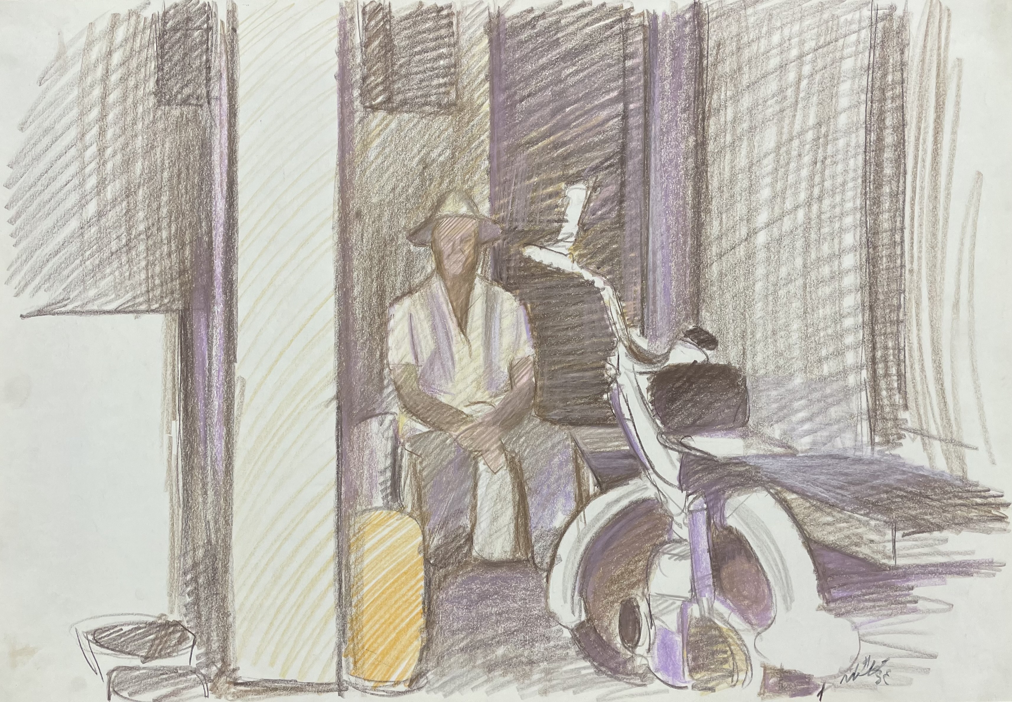 اثر بدون عنوان از علی گلستانه اثر بدون عنوان از علی گلستانه