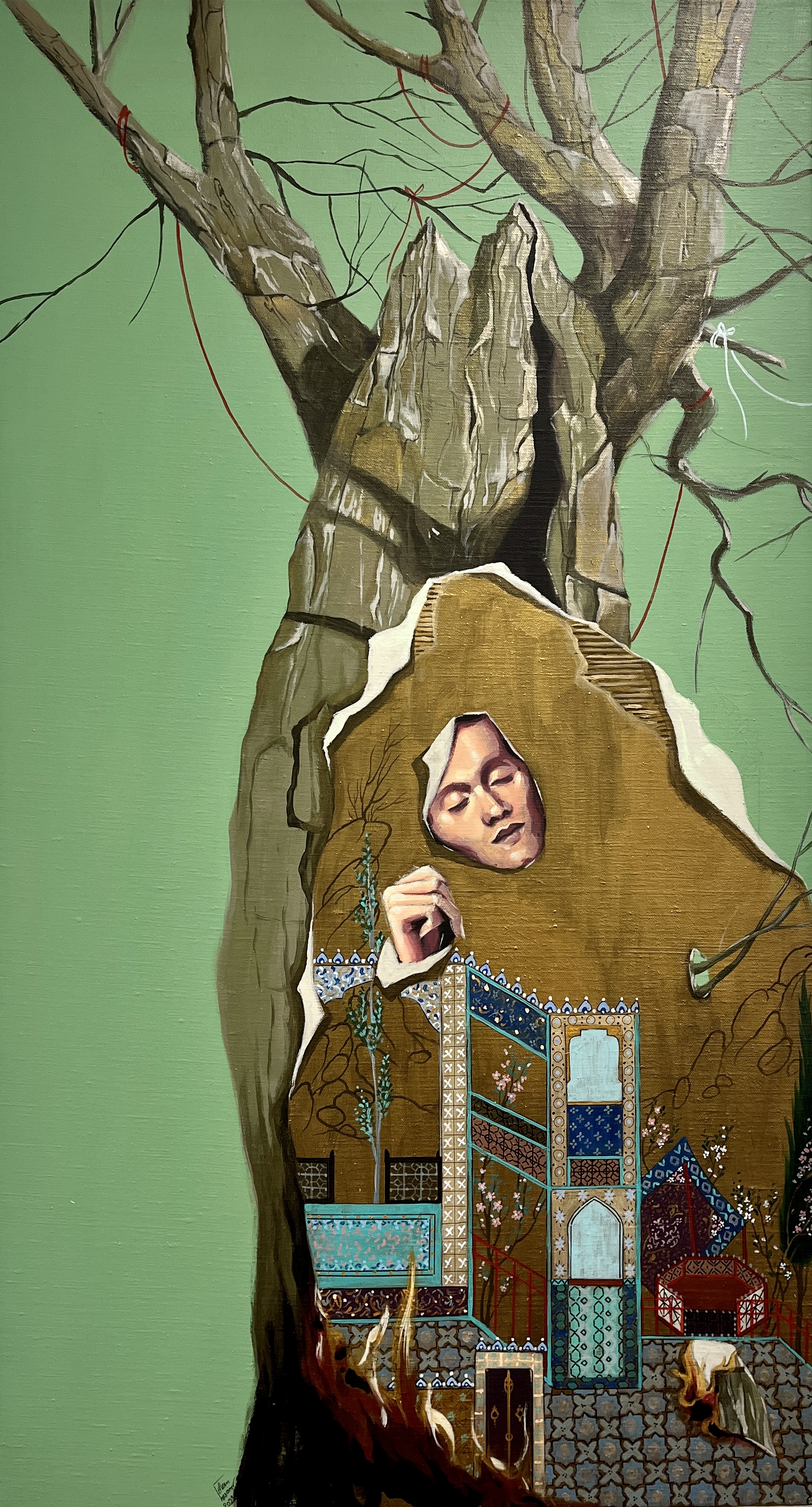 اثر سوختن از الهام حسین پور اثر سوختن از الهام حسین پور