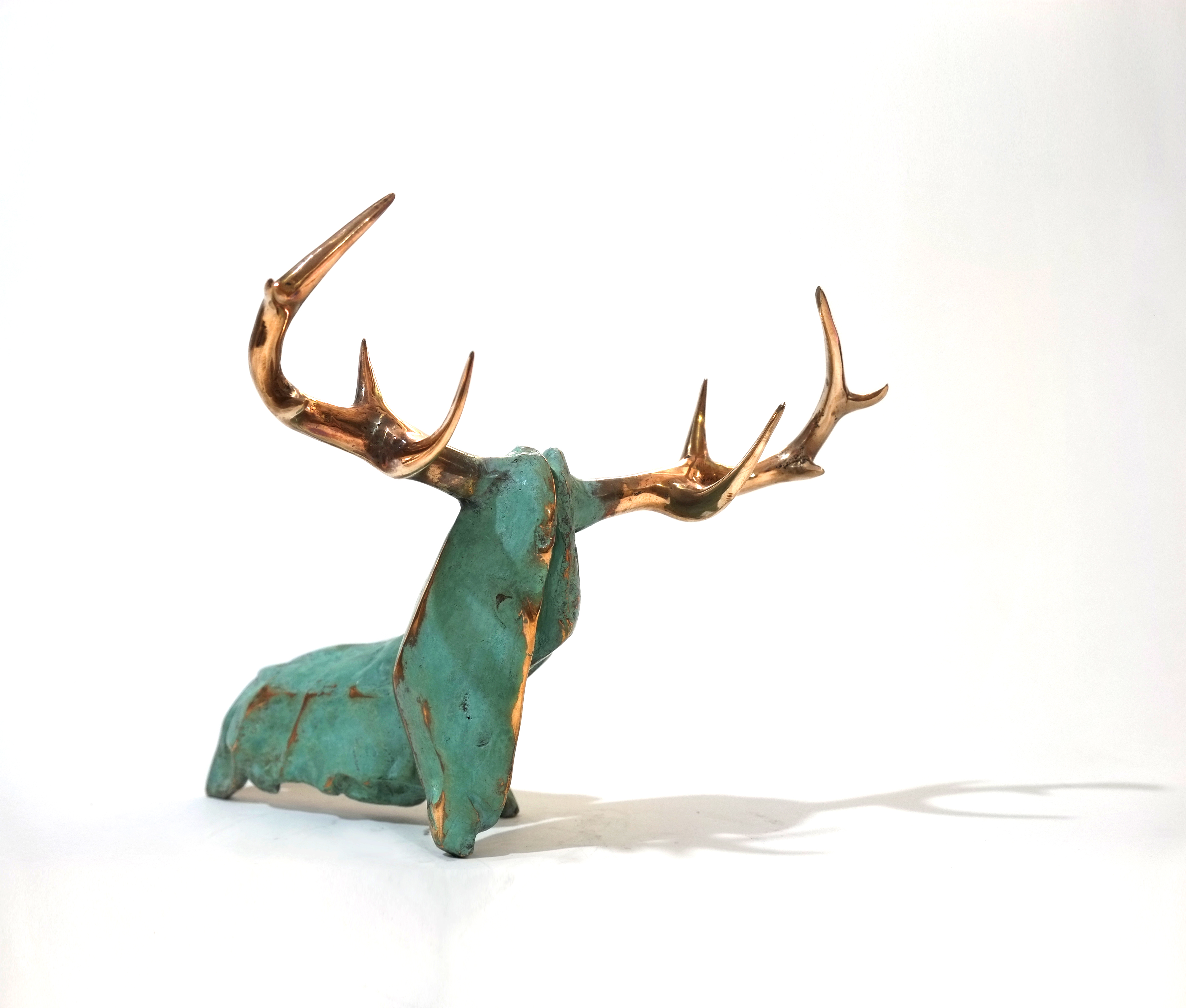 Artwork Yellow Deer by Amin Aghaei Artwork Yellow Deer by Amin Aghaei