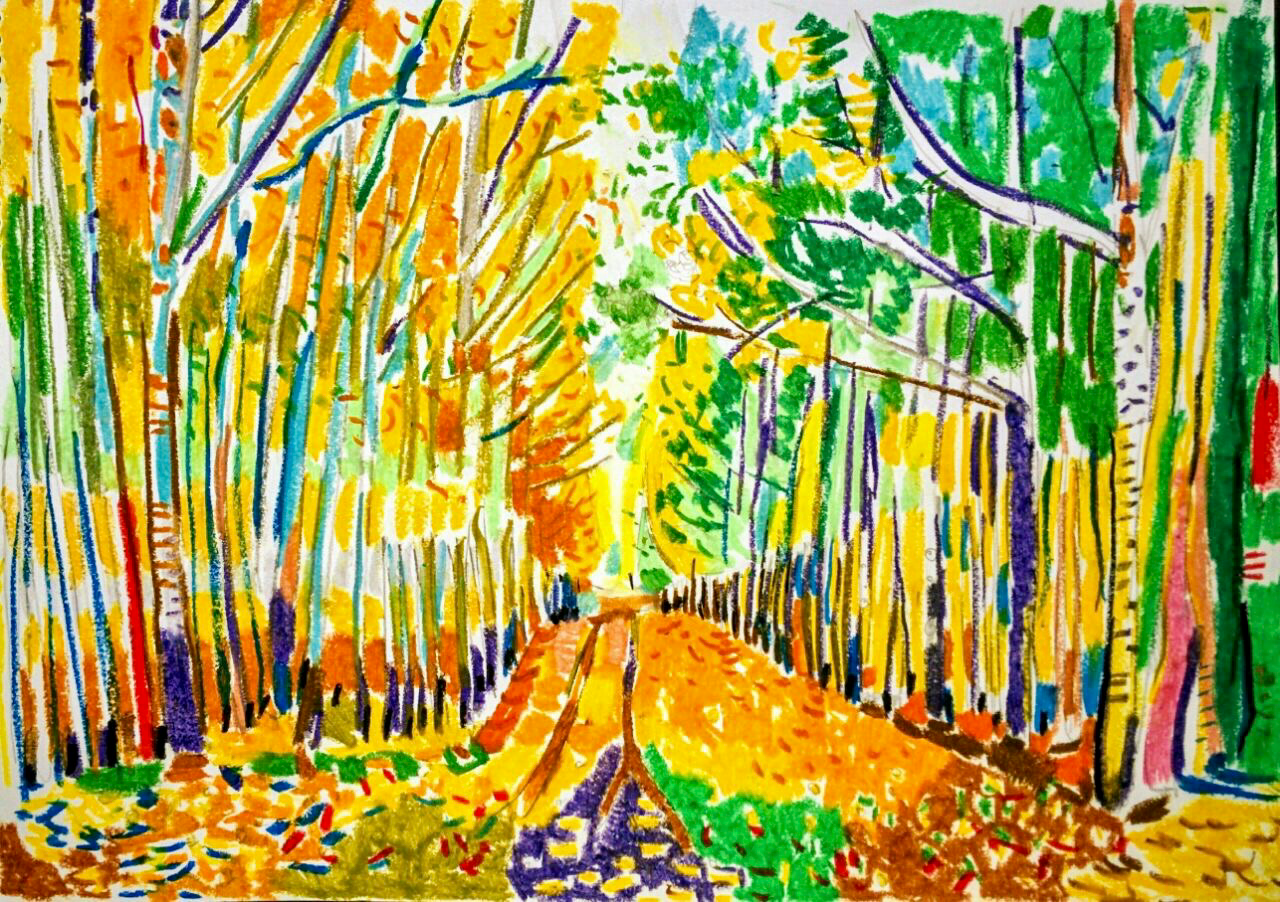 Artwork Golestan forest one by Sara Soheilyfar Artwork Golestan forest one by Sara Soheilyfar