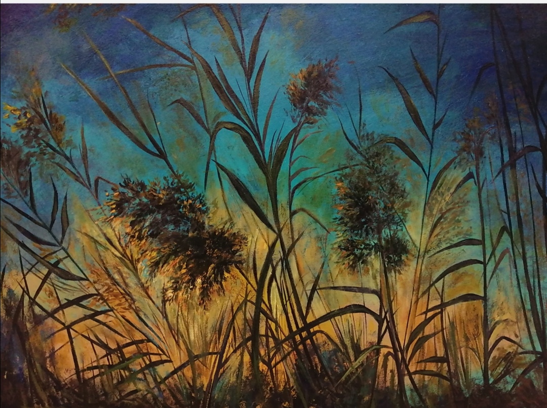 Artwork canebrake one by Arezoo Marfavi Artwork canebrake one by Arezoo Marfavi