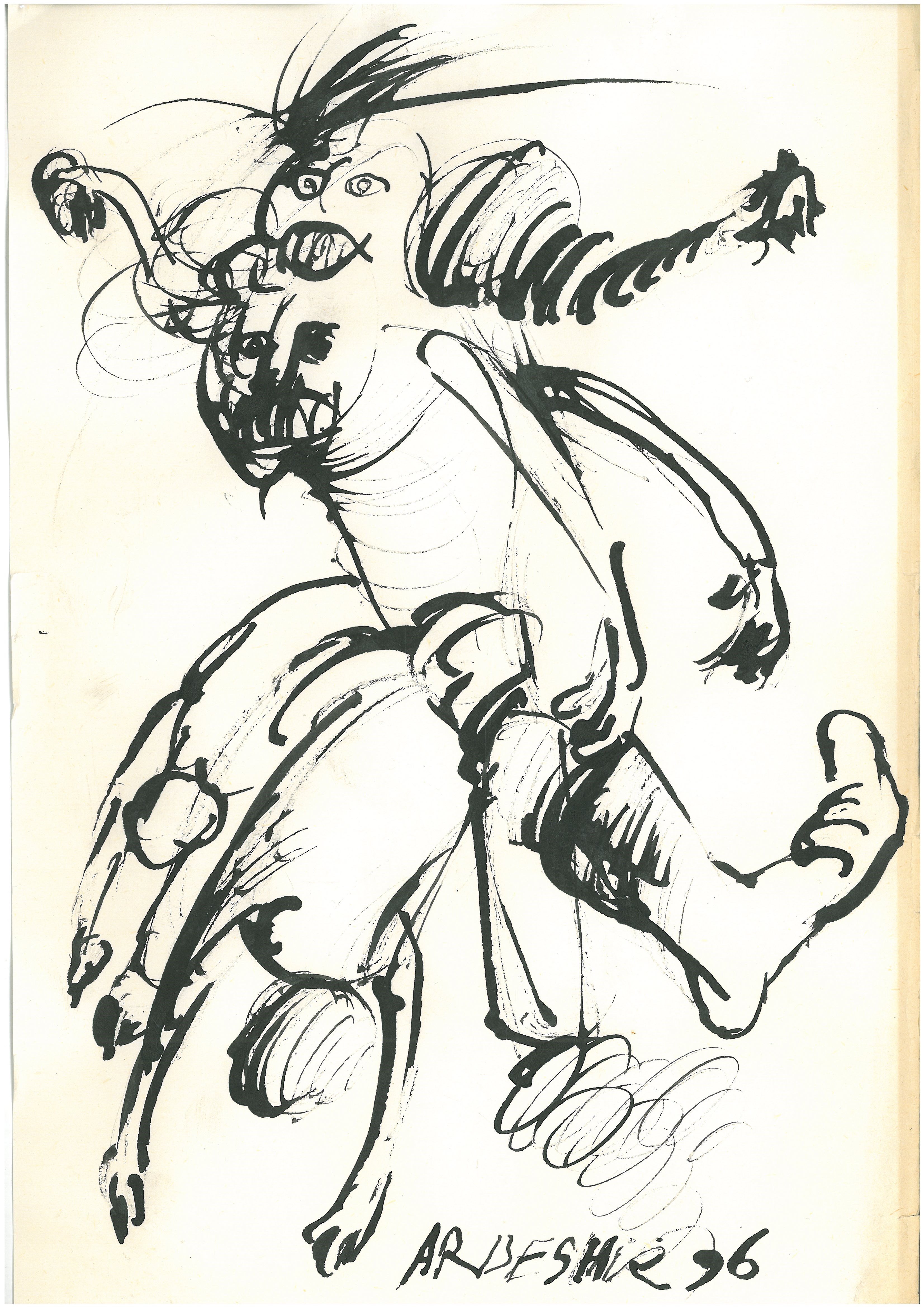 اثر بدون عنوان از اردشیر محصص اثر بدون عنوان از اردشیر محصص