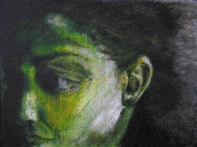 Artwork self portrait 3 by Oldooz Robatian Artwork self portrait 3 by Oldooz Robatian