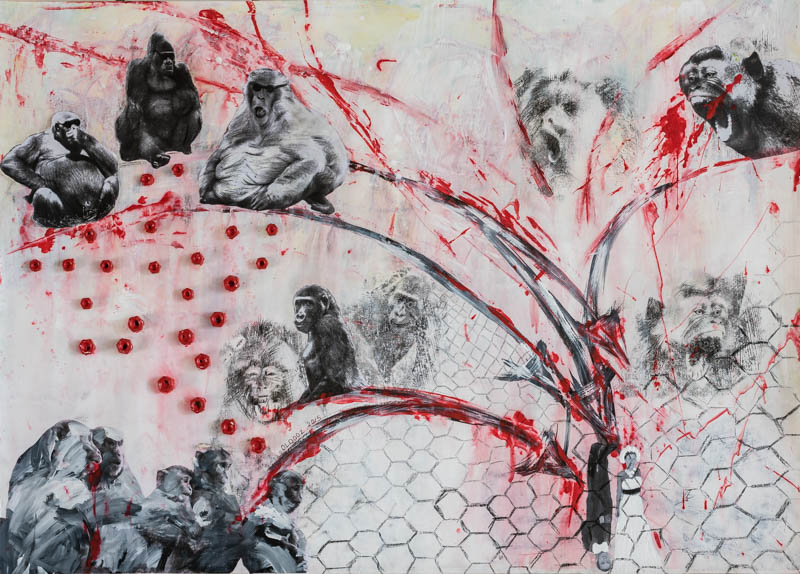 Artwork Abruptness 15 by Oldooz Robatian Artwork Abruptness 15 by Oldooz Robatian