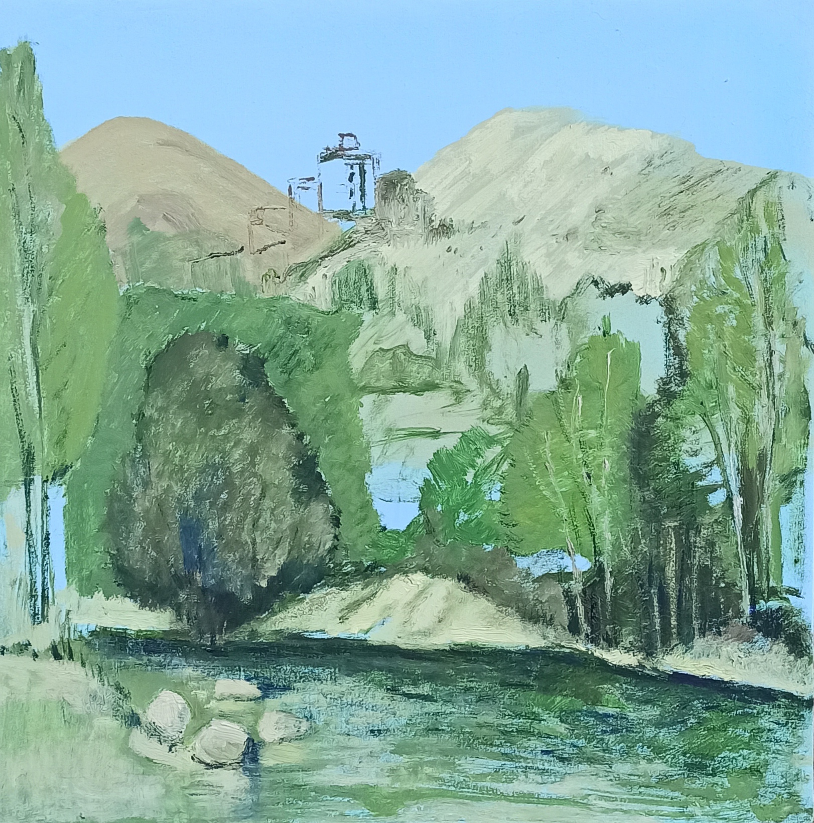 Artwork Green nature one by fatemeh aghakabiri Artwork Green nature one by fatemeh aghakabiri