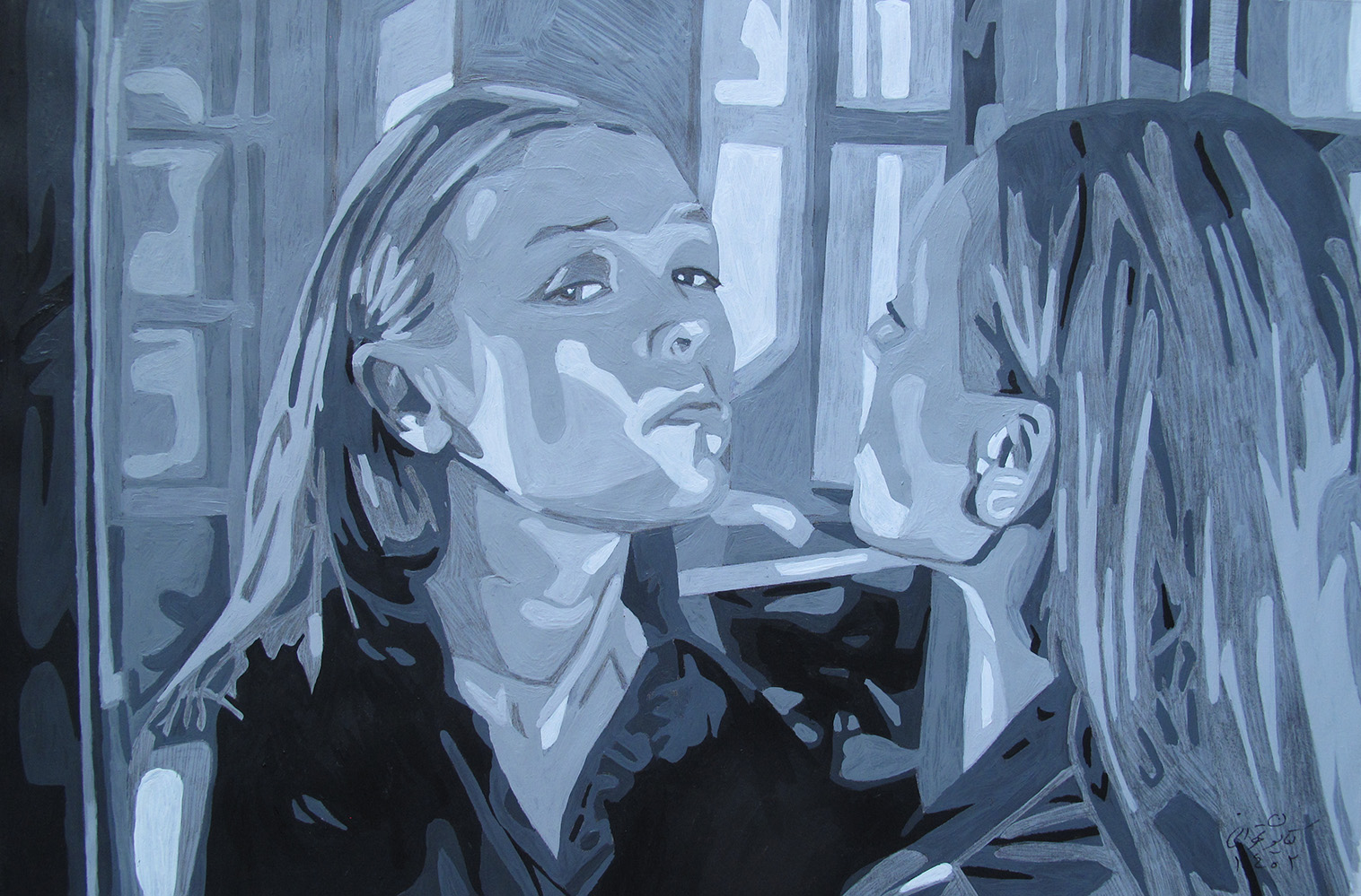 Artwork mirror by katayoun tehrani Artwork mirror by katayoun tehrani