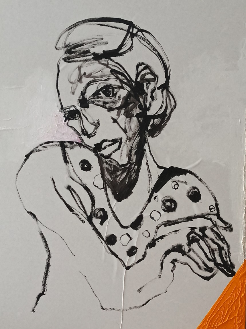 Artwork Portrait eleven by kiana rashidi Artwork Portrait eleven by kiana rashidi