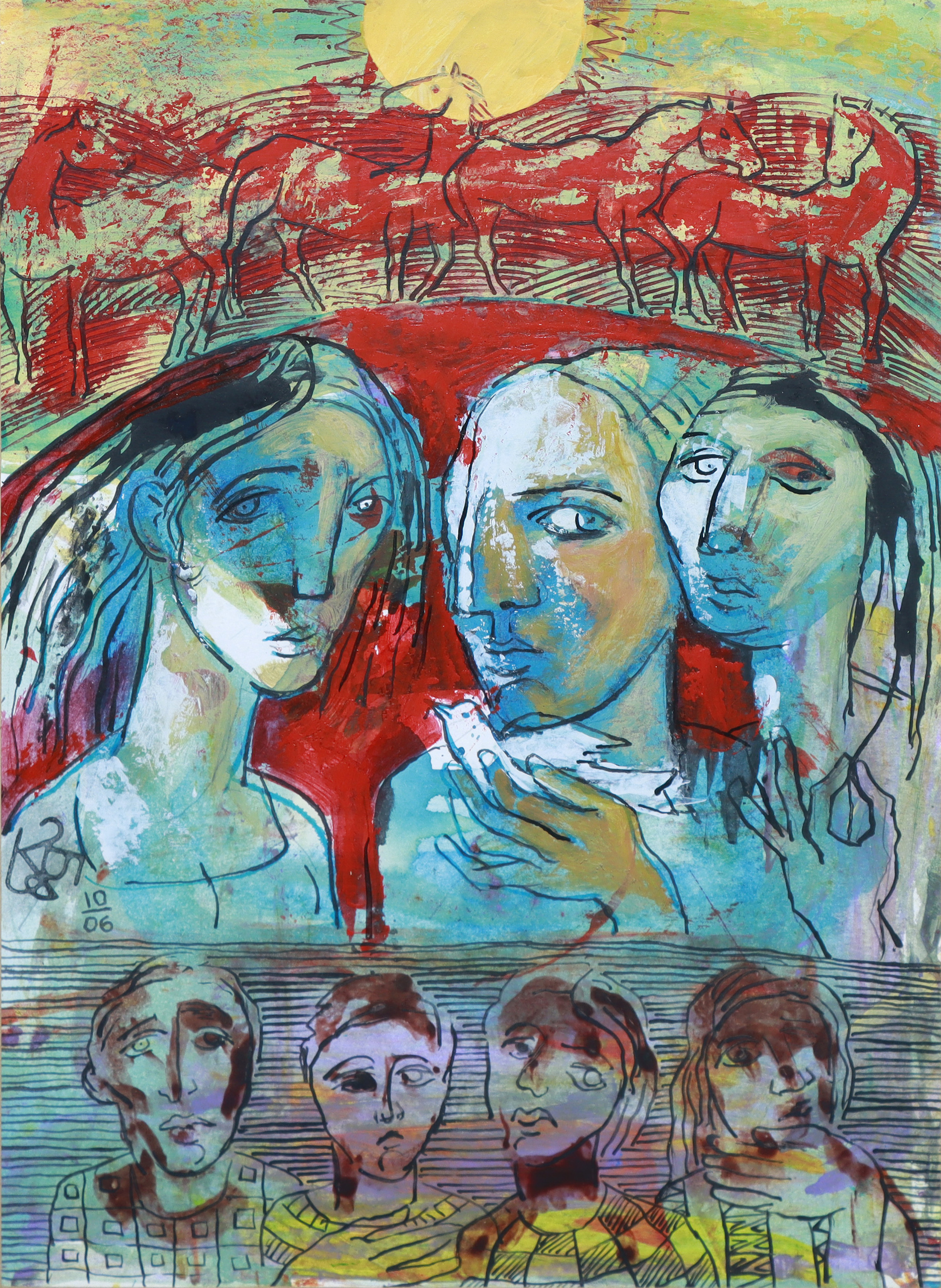 Artwork Untitled by Hannibal Alkhas Artwork Untitled by Hannibal Alkhas